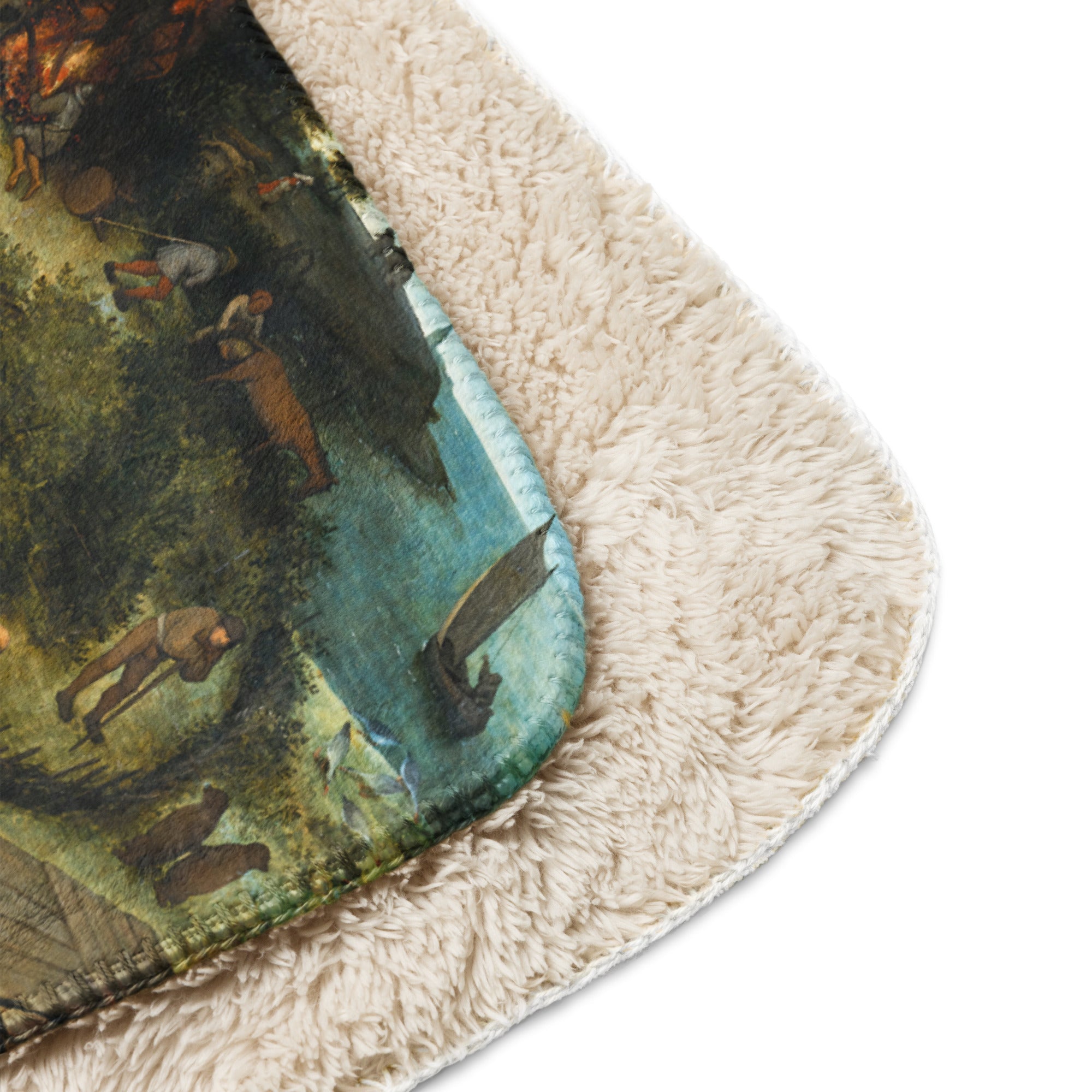 Sherpa blanket Netherlandish Proverbs