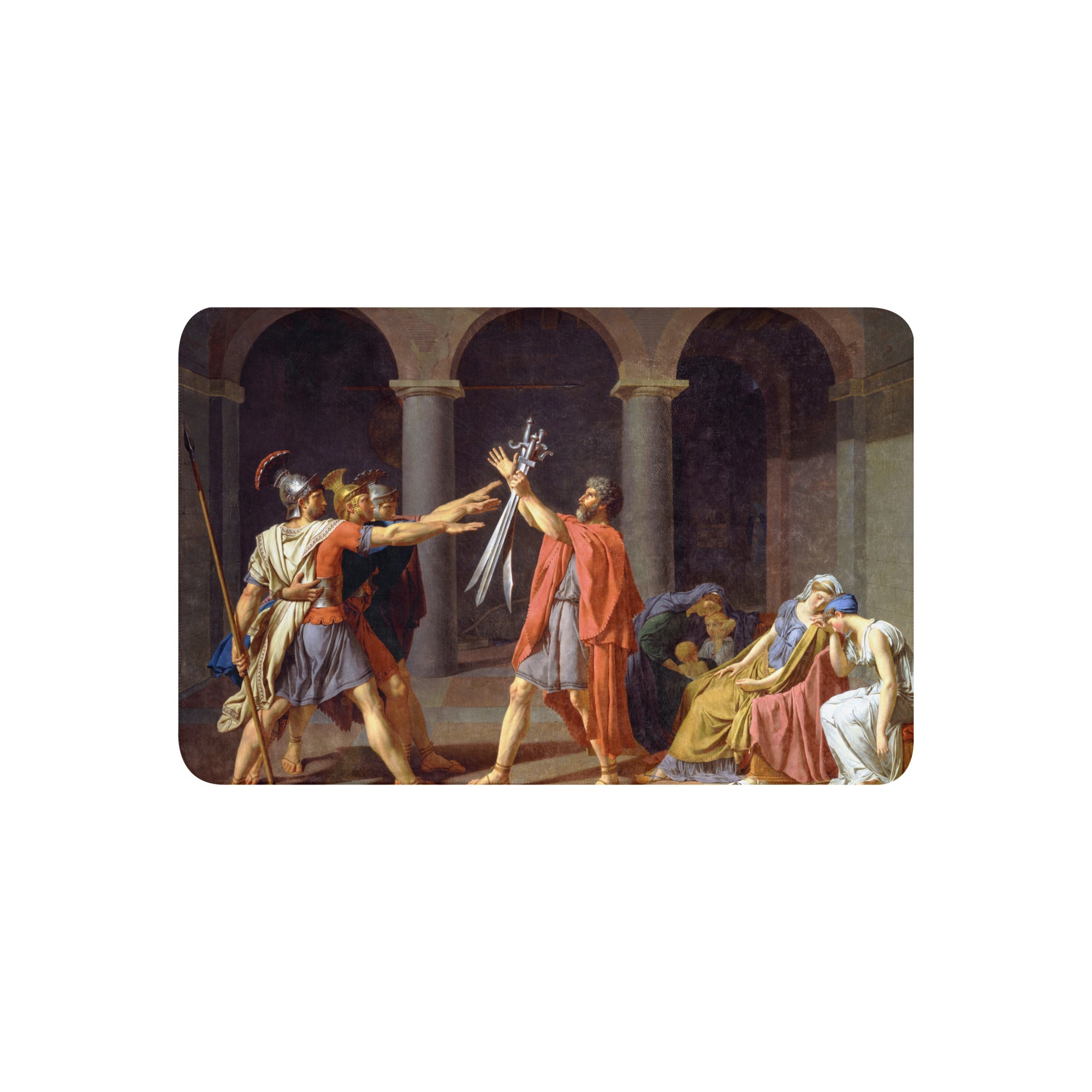 Sherpa blanket Oath of the Horatii