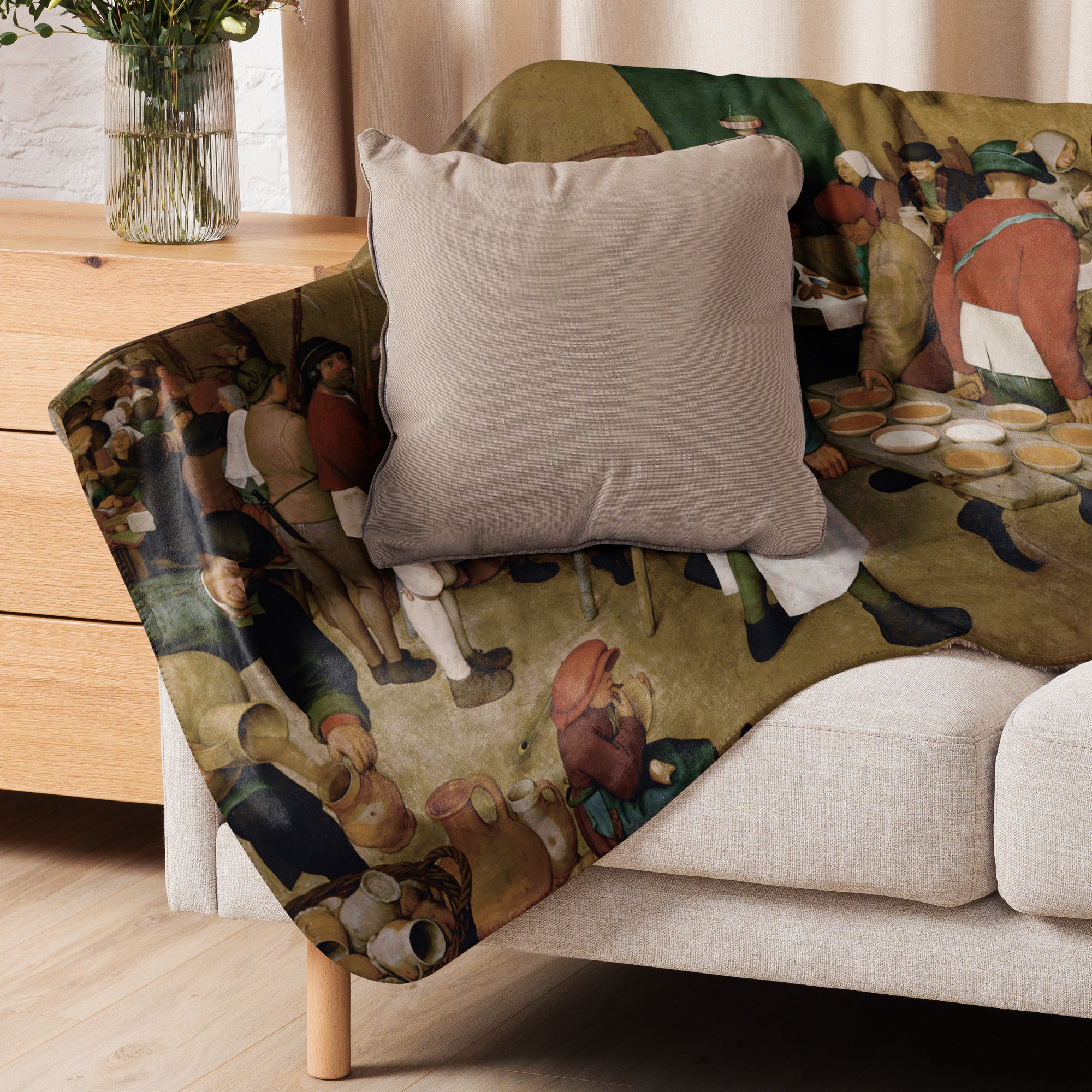 Sherpa blanket Peasent Wedding