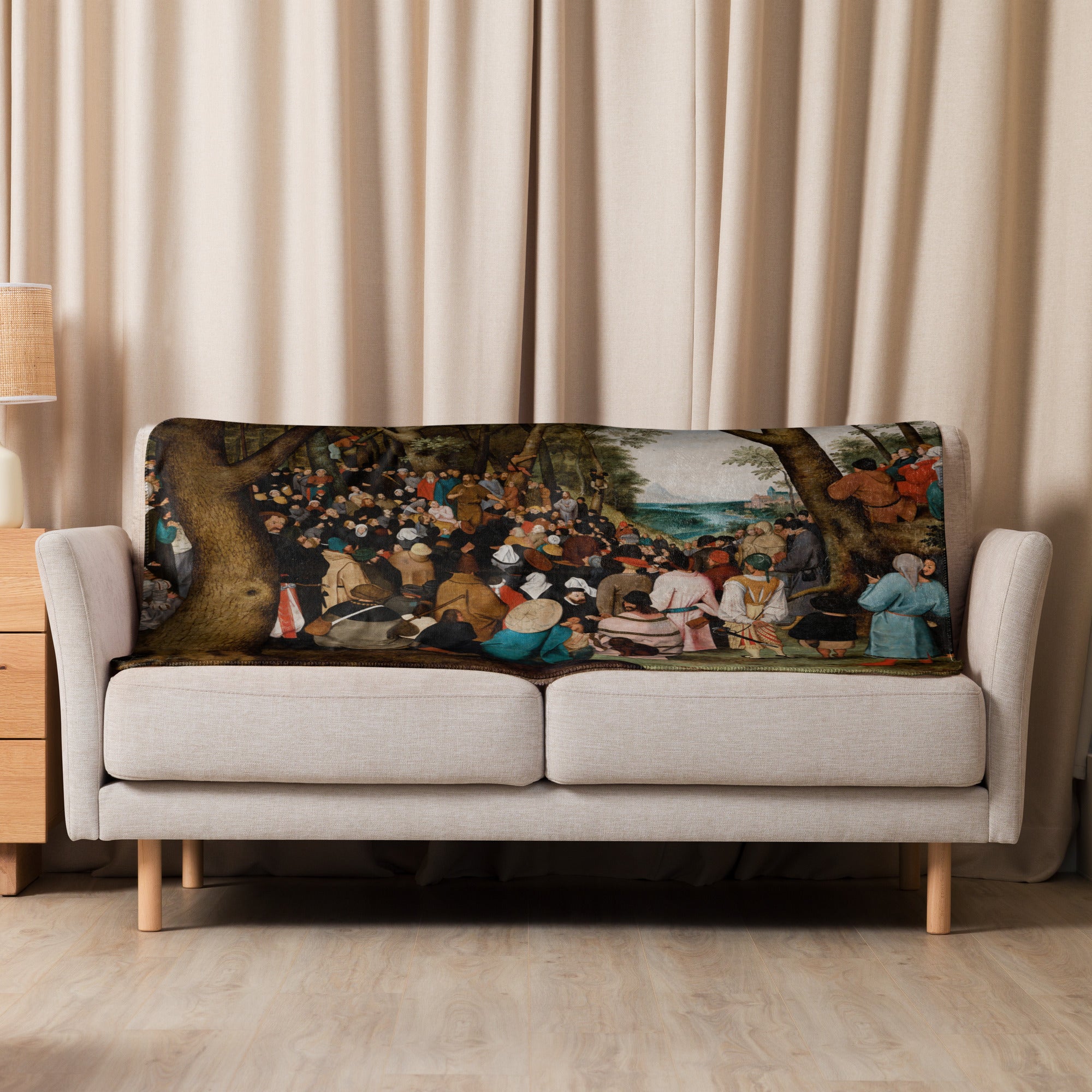 Sherpa blanket Sermon of Saint John the Baptist