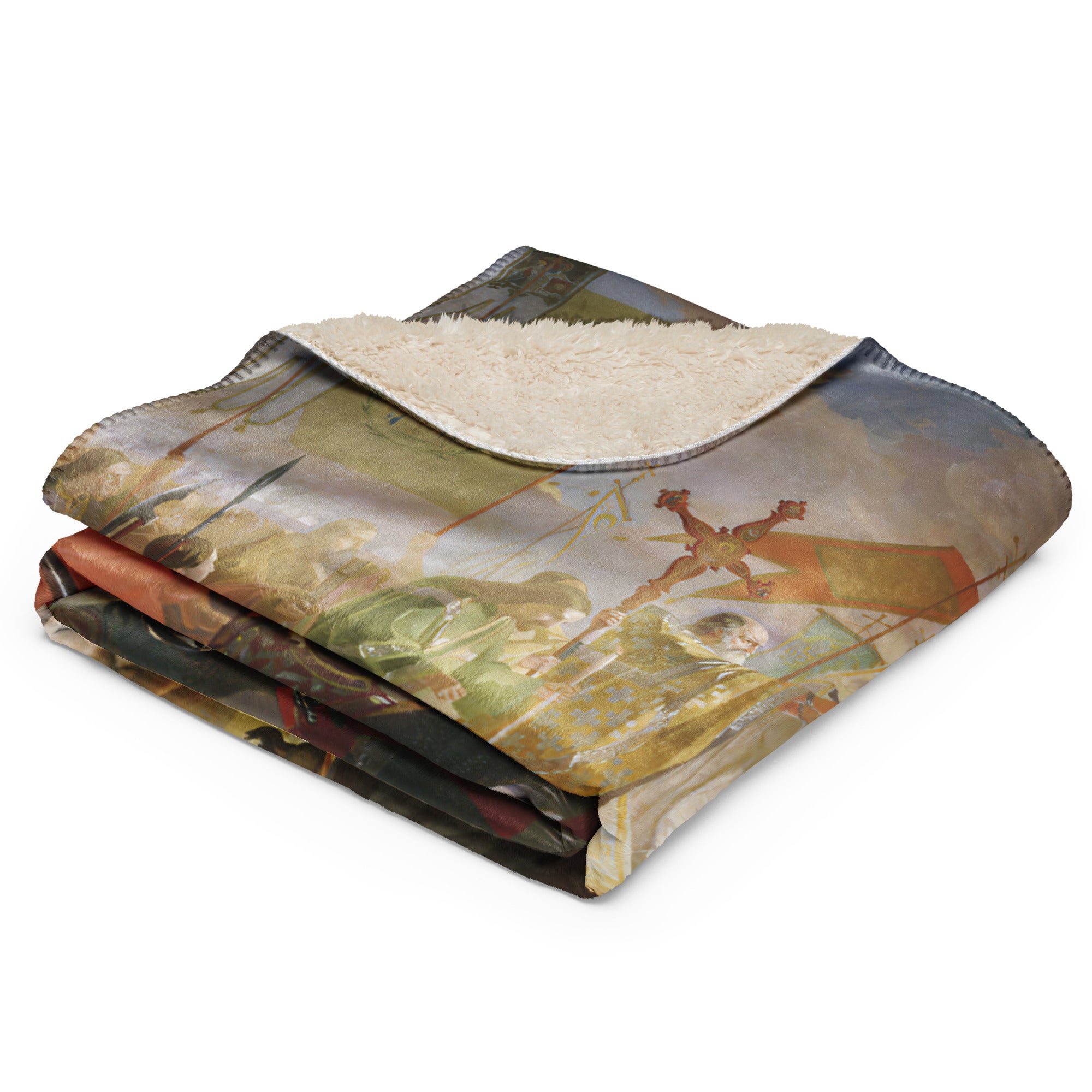 Sherpa blanket Siege of Pskov by Polish King Stefan