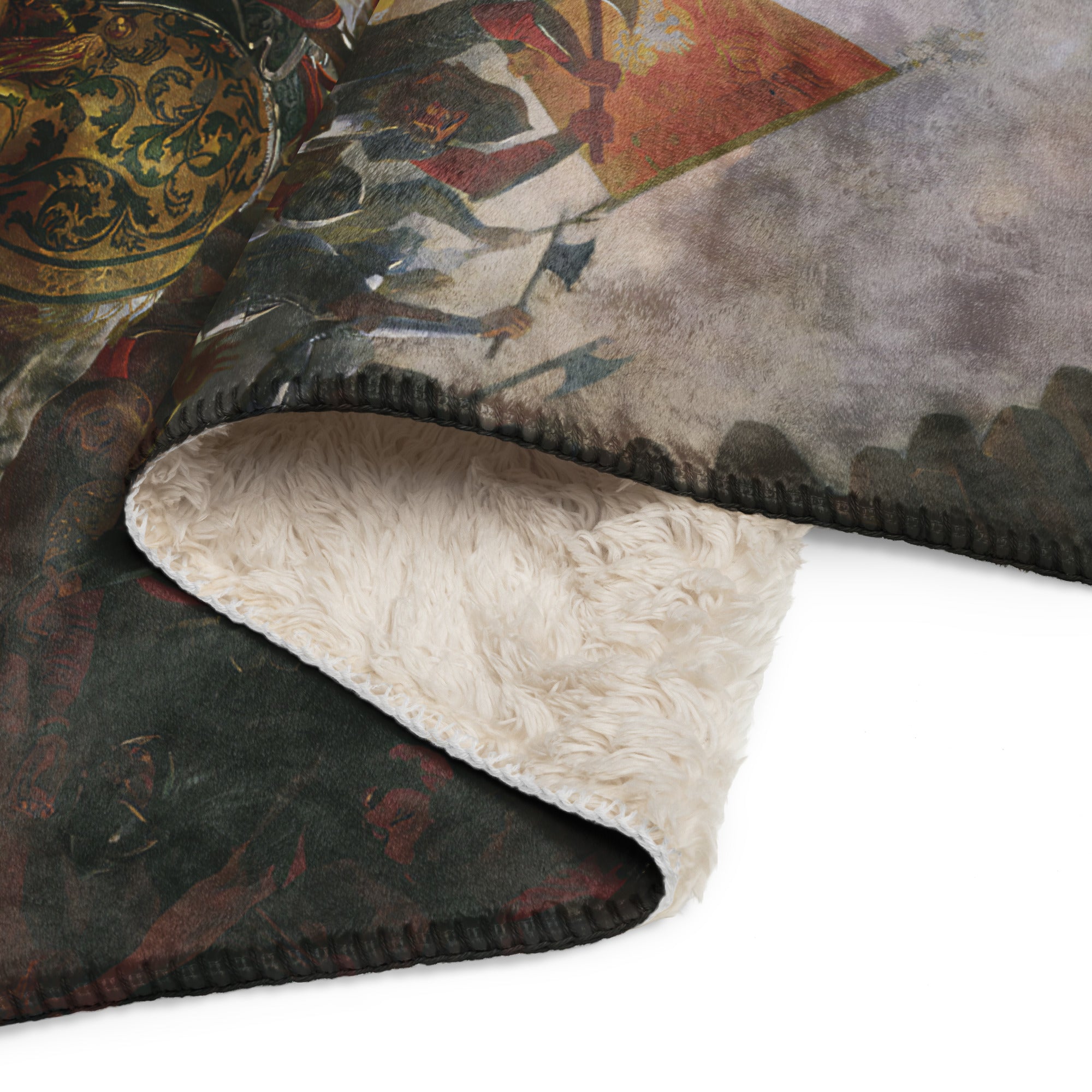 Sherpa blanket Siege of Pskov by Polish King Stefan