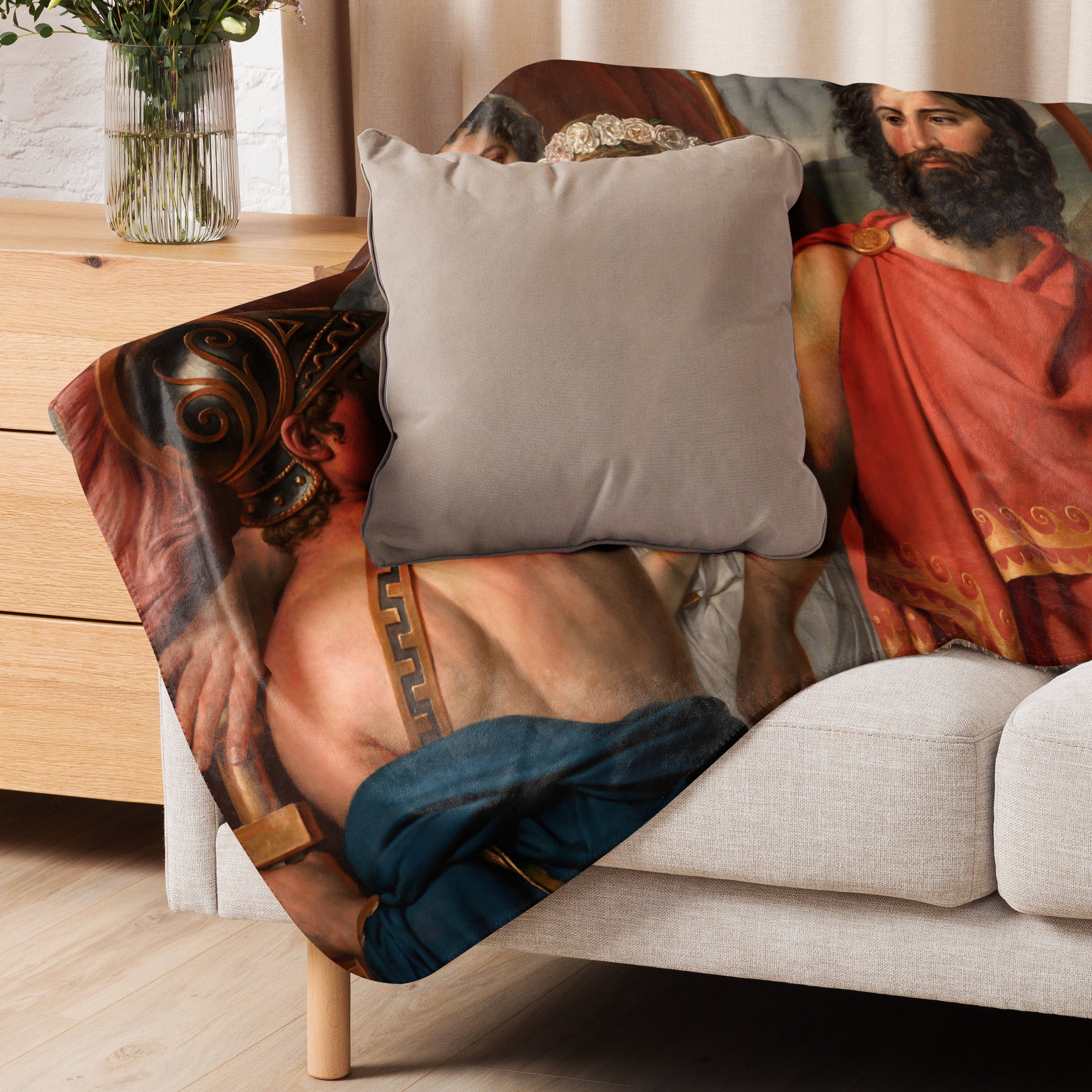 Sherpa blanket The Anger of Achilles
