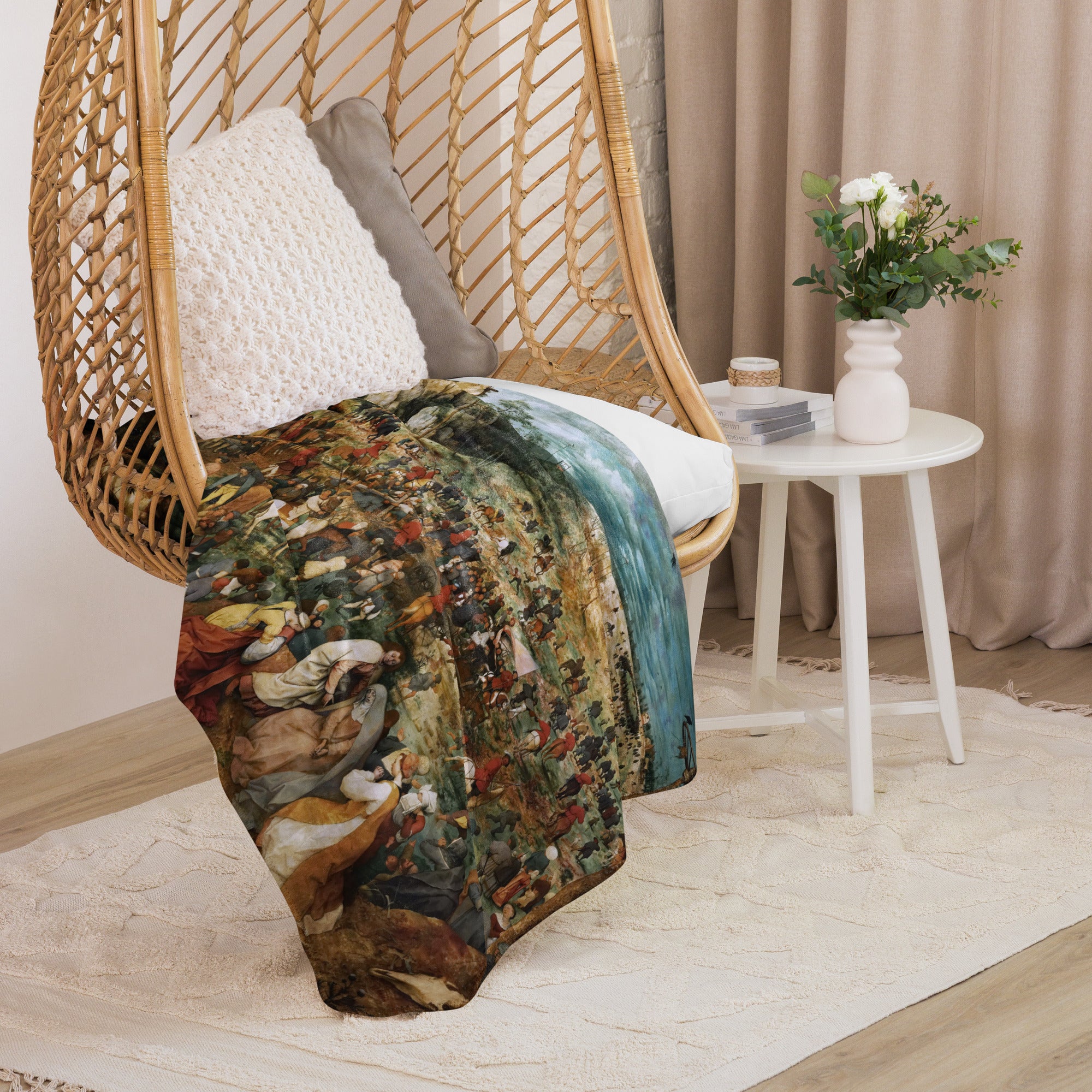 Sherpa blanket The Procession to Calvary