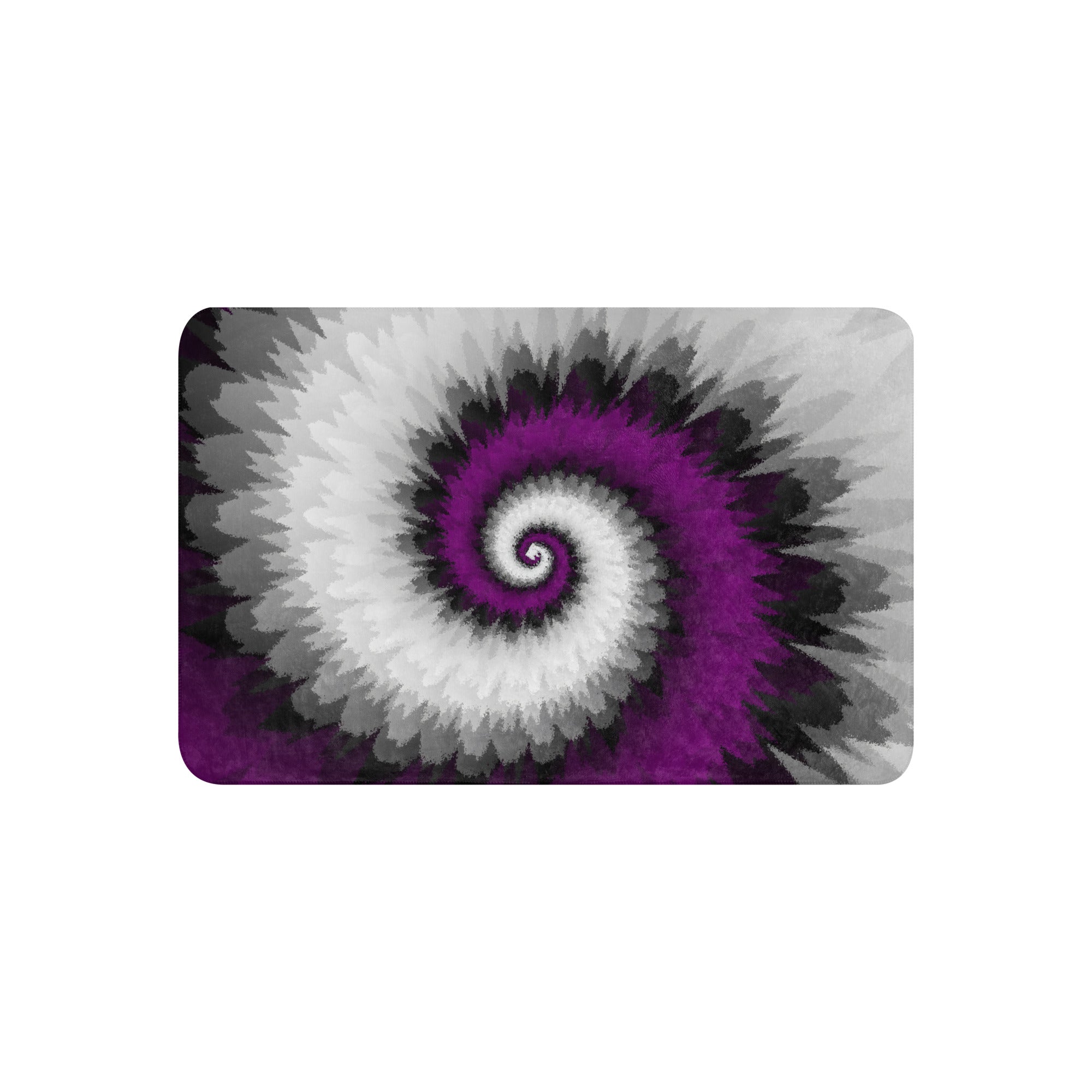 Sherpa blanket Tie Dye Spiral Asexual