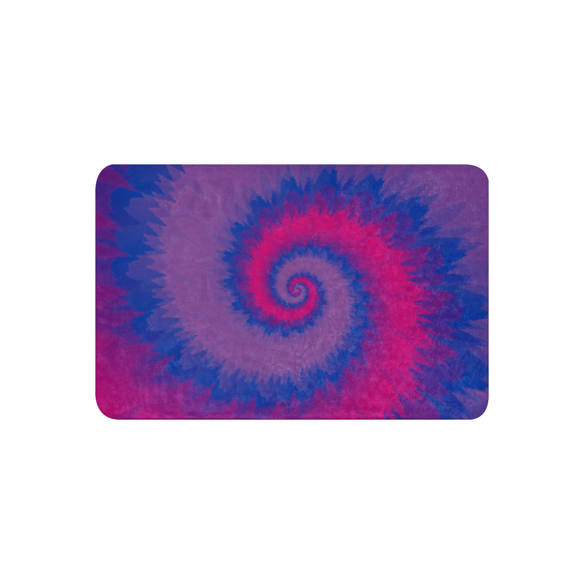 Sherpa blanket Tie Dye Spiral Bisexual