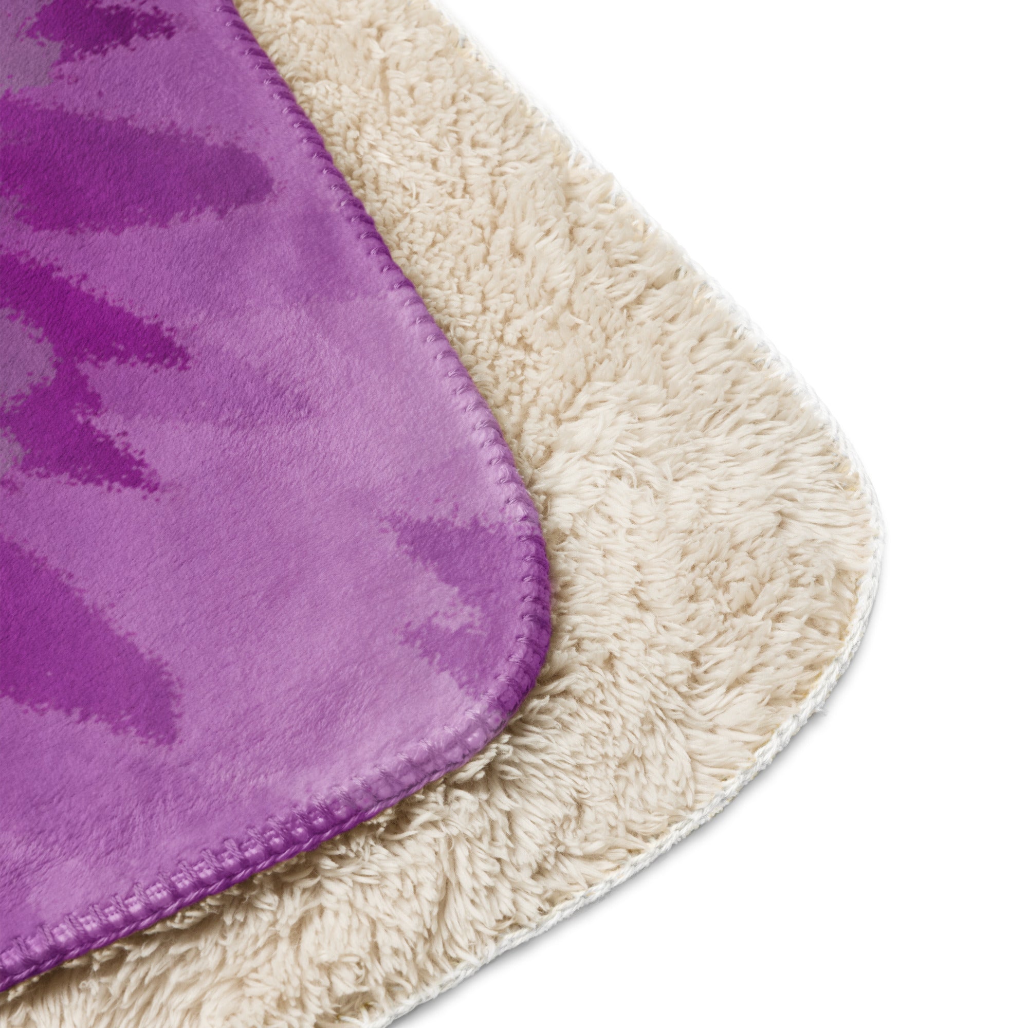 Sherpa blanket Tie Dye Spiral Demisexual