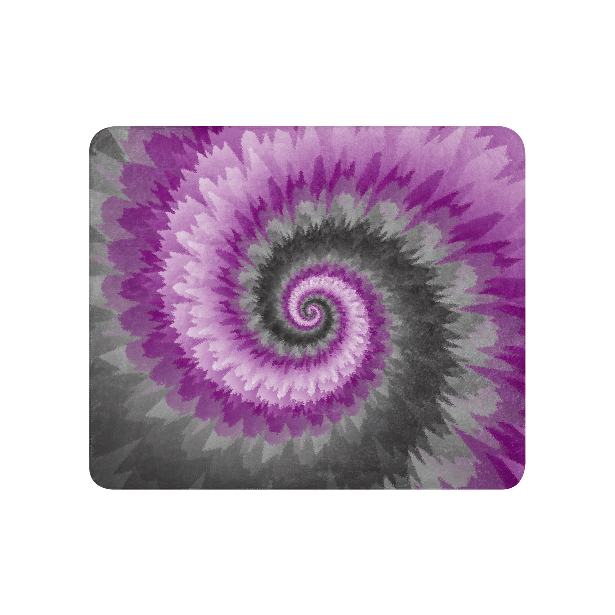 Sherpa blanket Tie Dye Spiral Demisexual