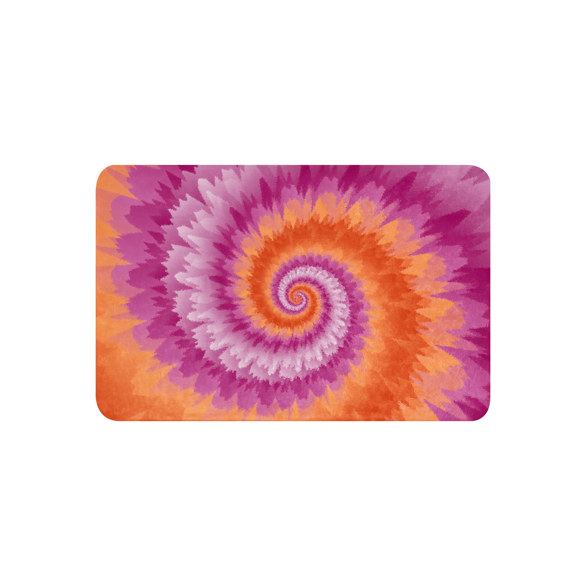 Sherpa blanket Tie Dye Spiral Lesbian