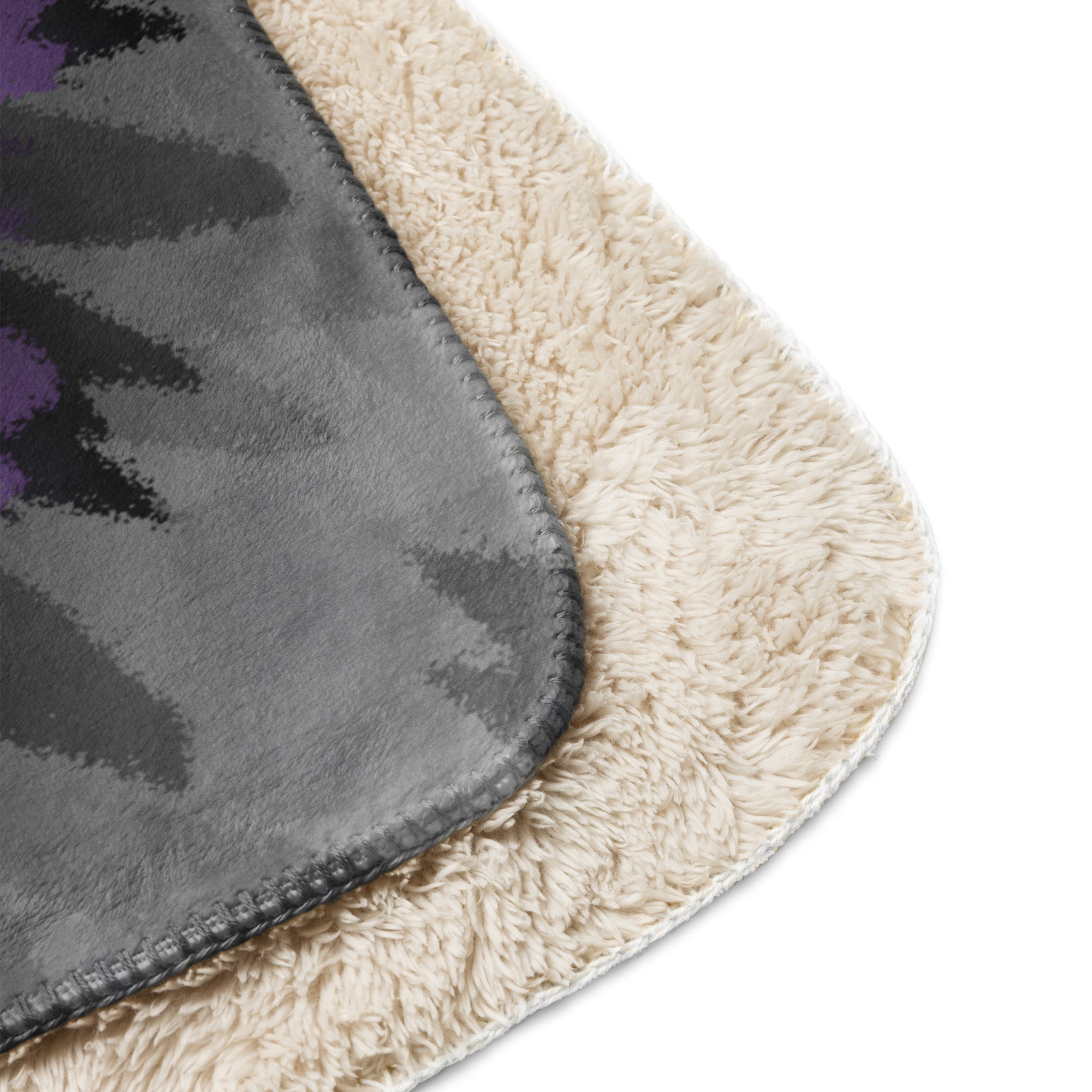 Sherpa blanket Tie Dye Spiral Nonbinary