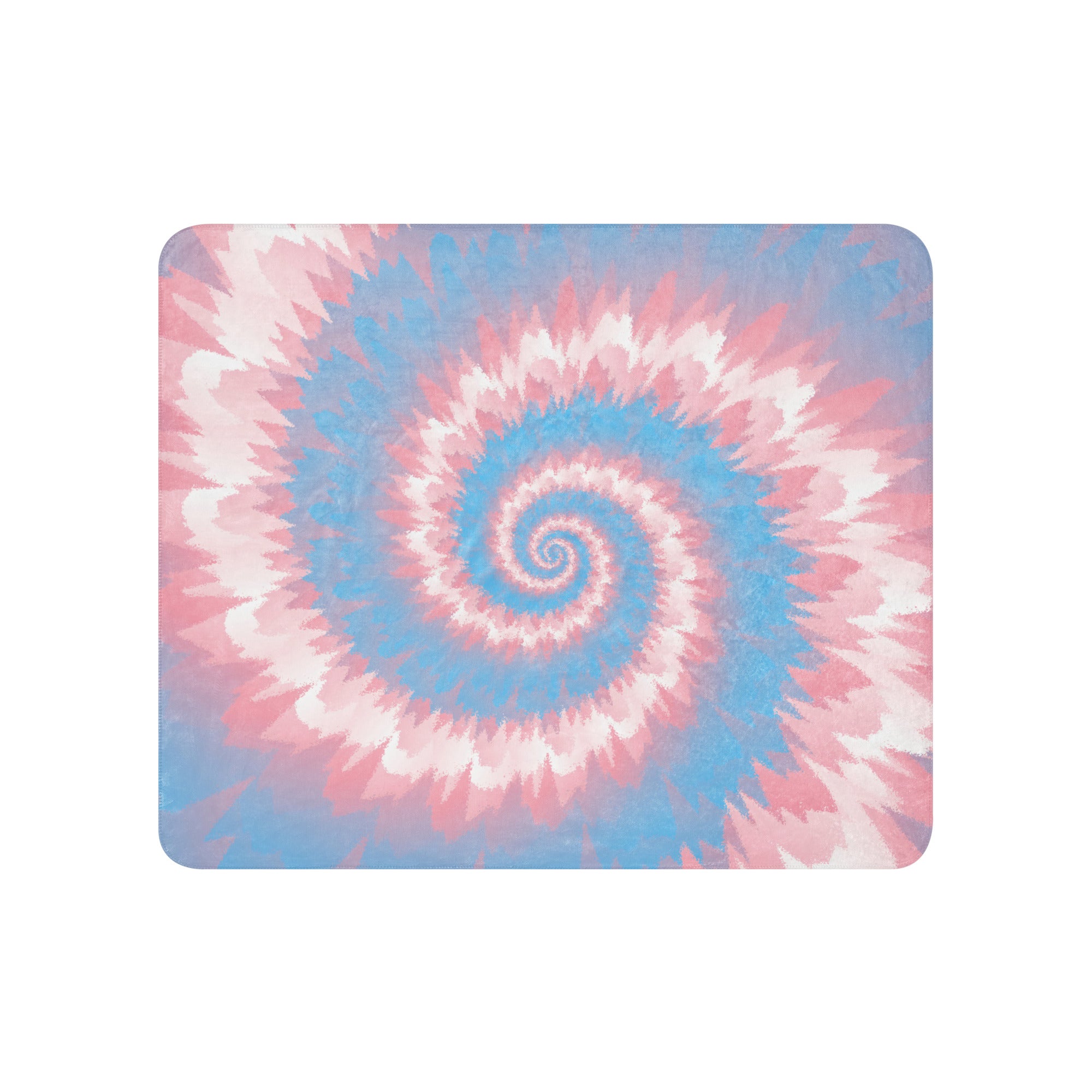 Sherpa blanket Tie Dye Spiral Transgender