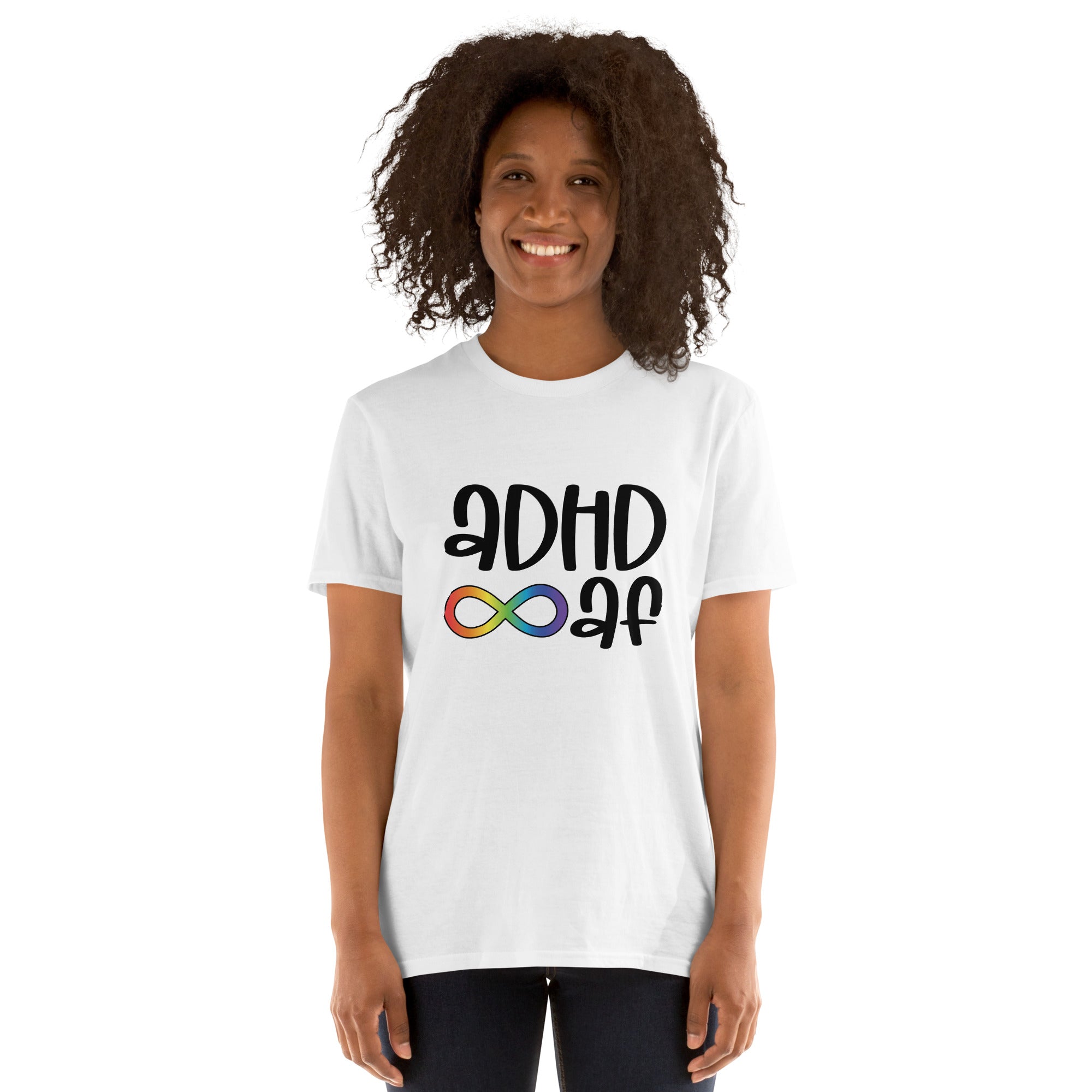 Short Sleeve Unisex T Shirt ADHD AF