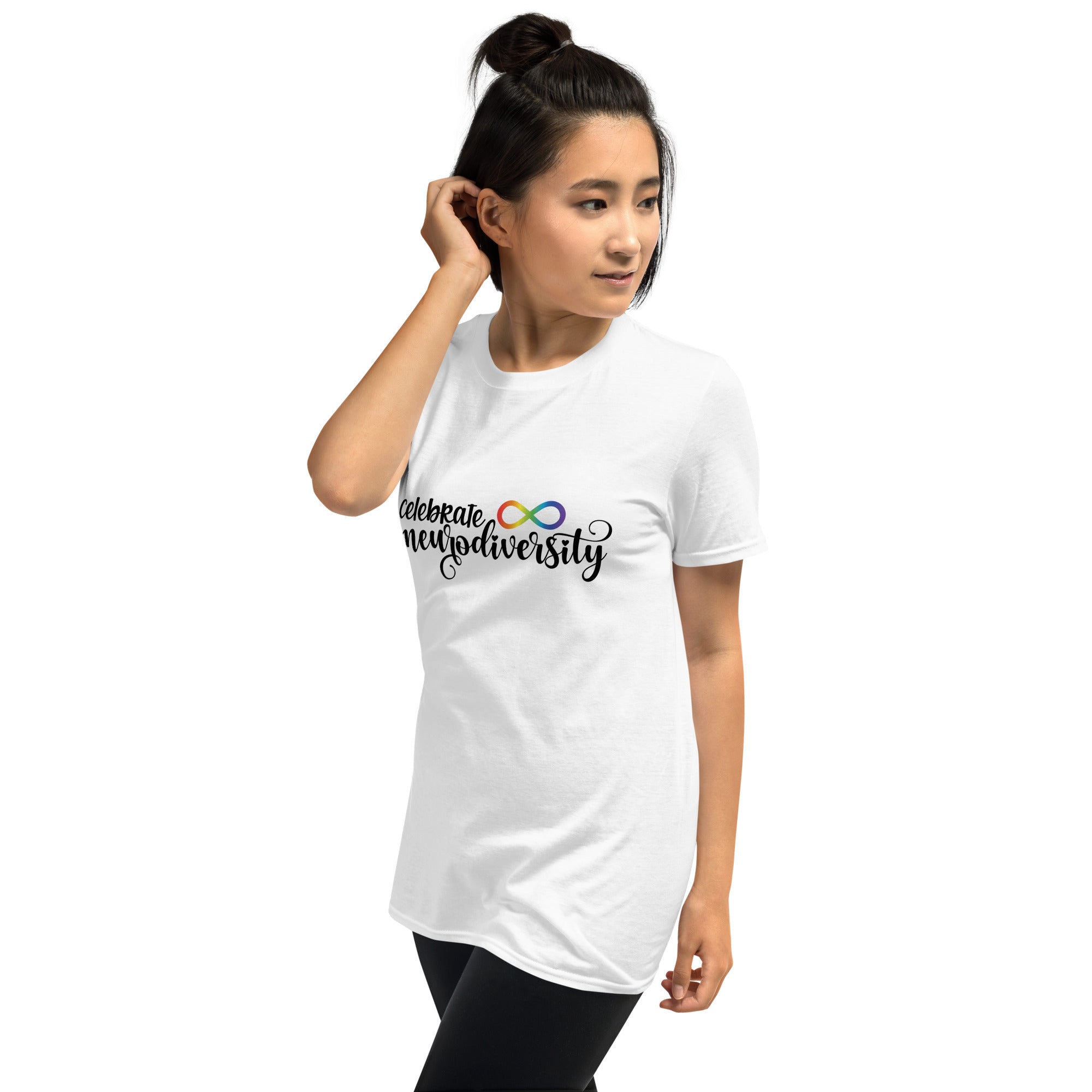 Short Sleeve Unisex T Shirt ADHD Celebrate Neuro diversity