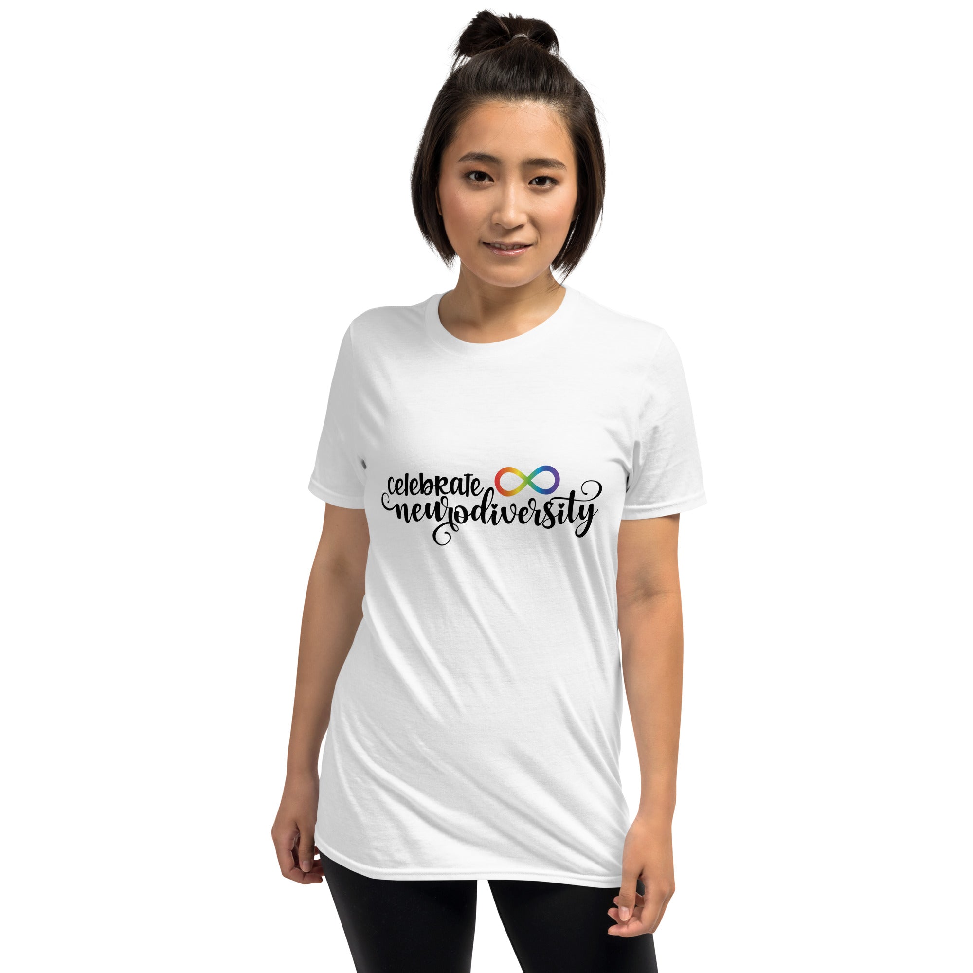 Short Sleeve Unisex T Shirt ADHD Celebrate Neuro diversity