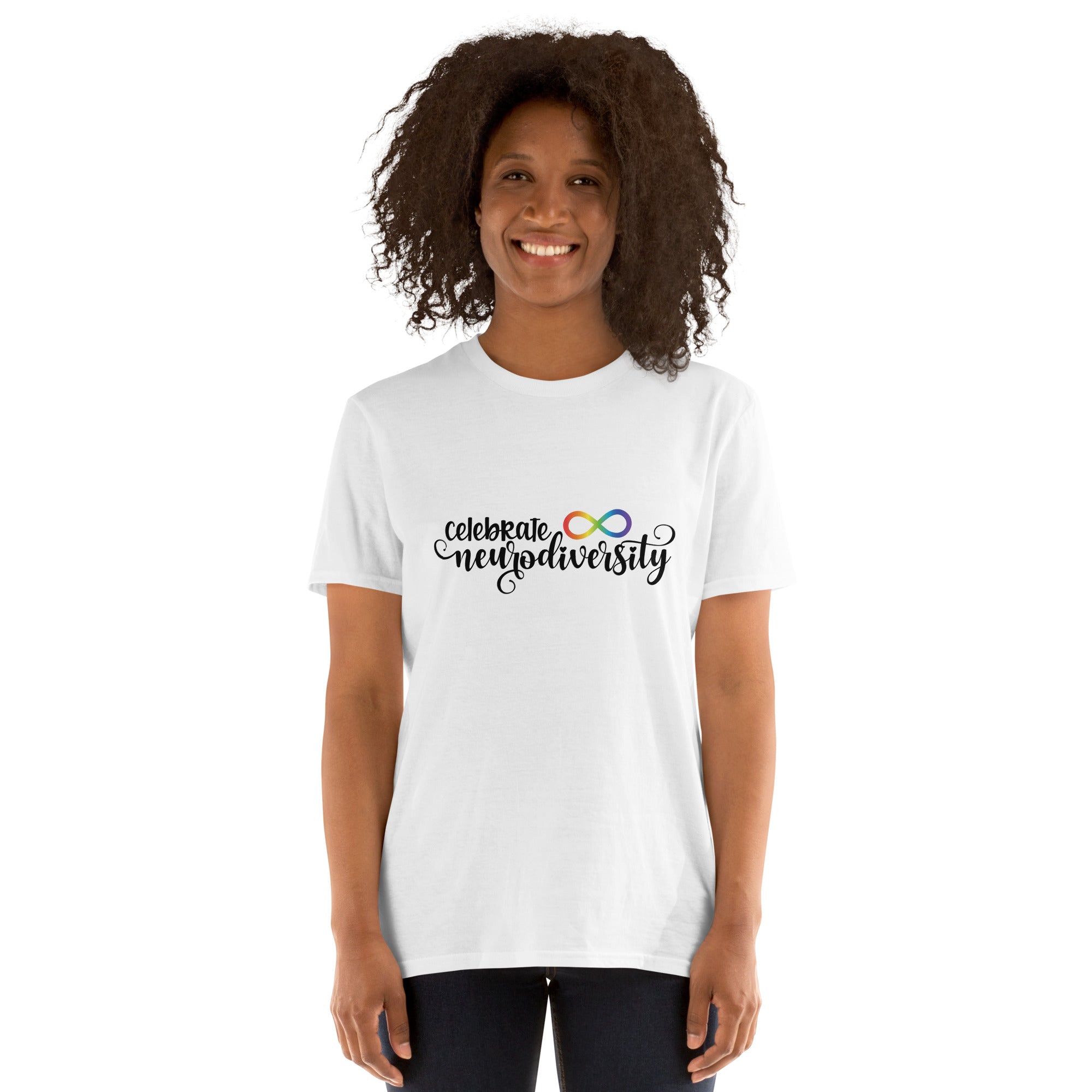 Short Sleeve Unisex T Shirt ADHD Celebrate Neuro diversity