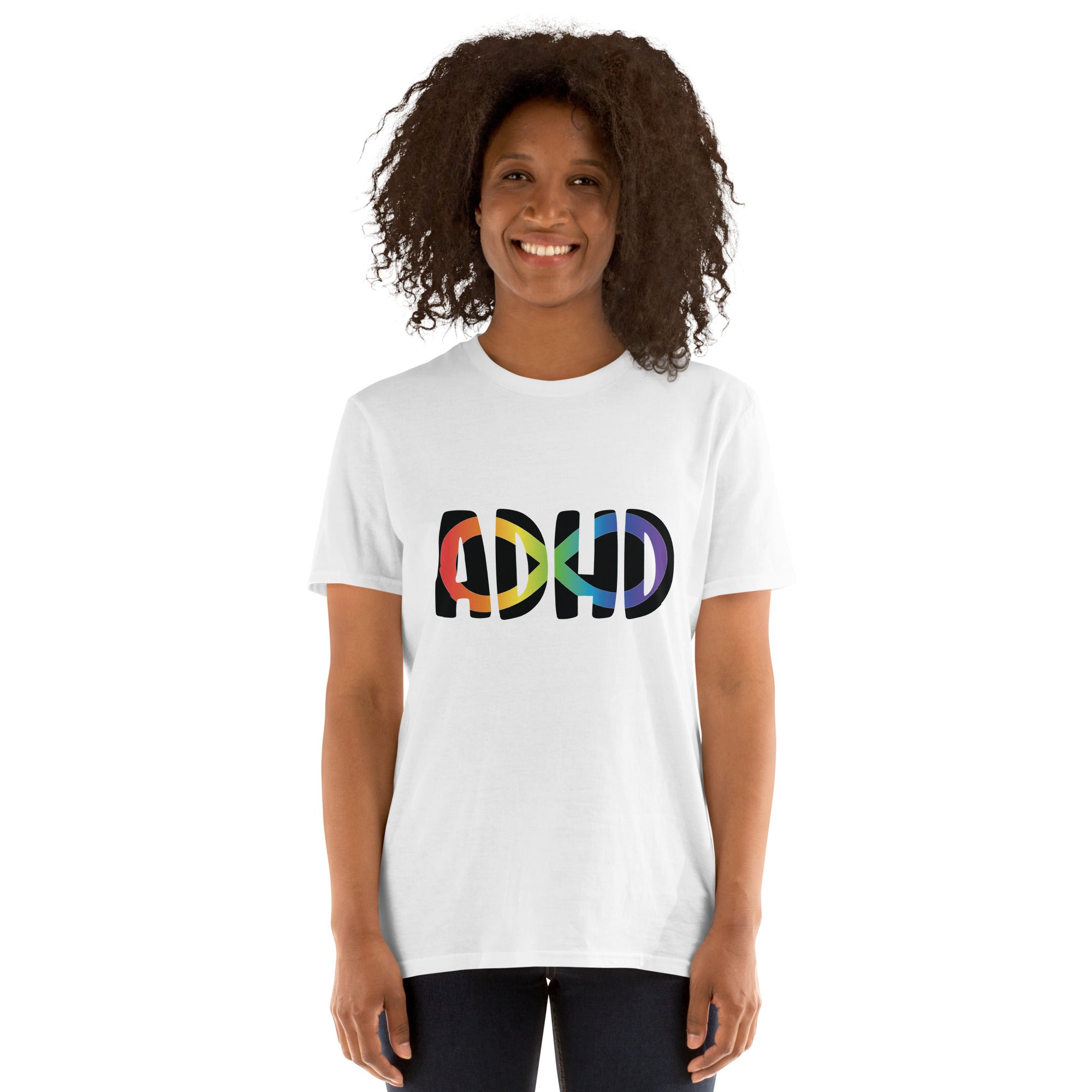 Short Sleeve Unisex T Shirt ADHD Infinity