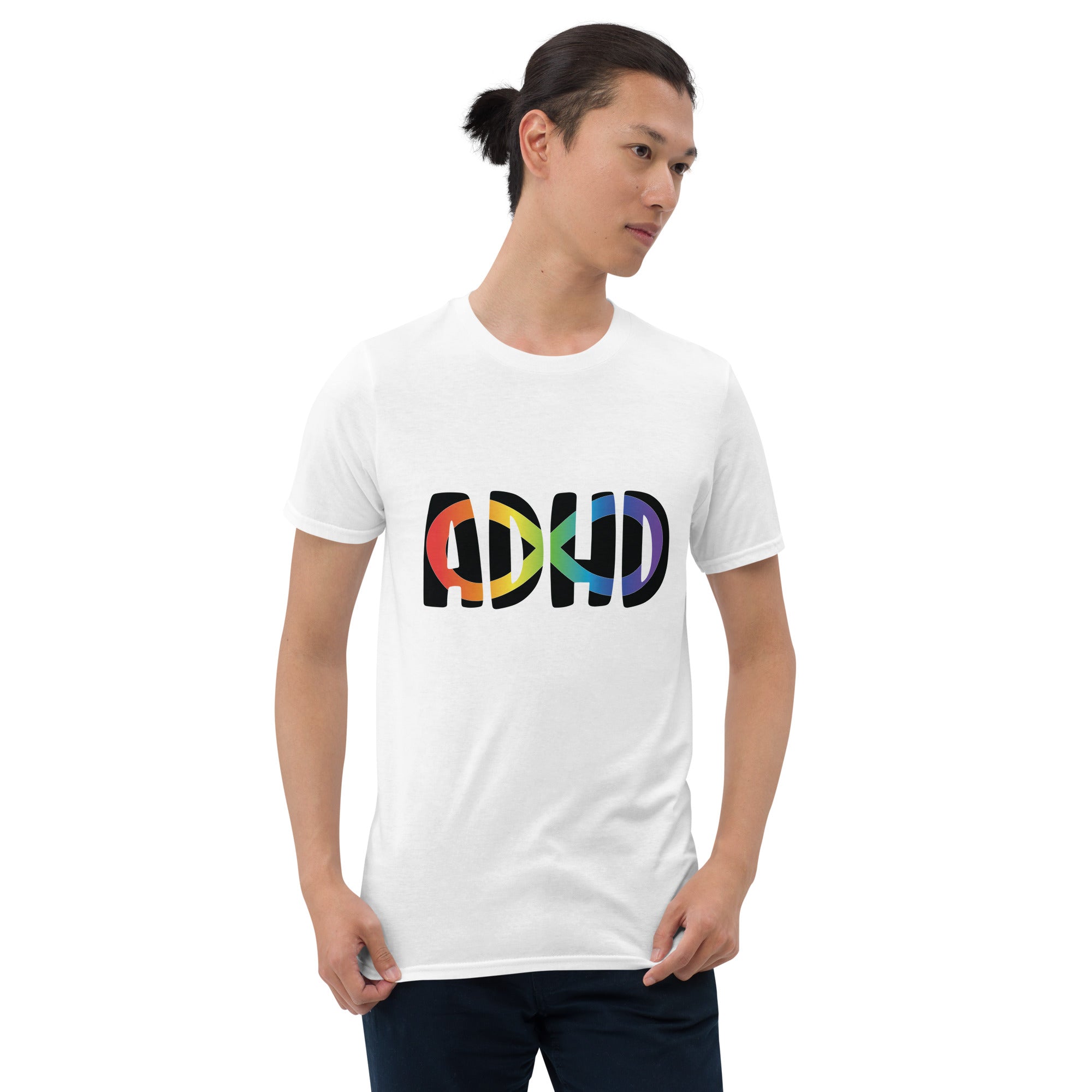 Short Sleeve Unisex T Shirt ADHD Infinity