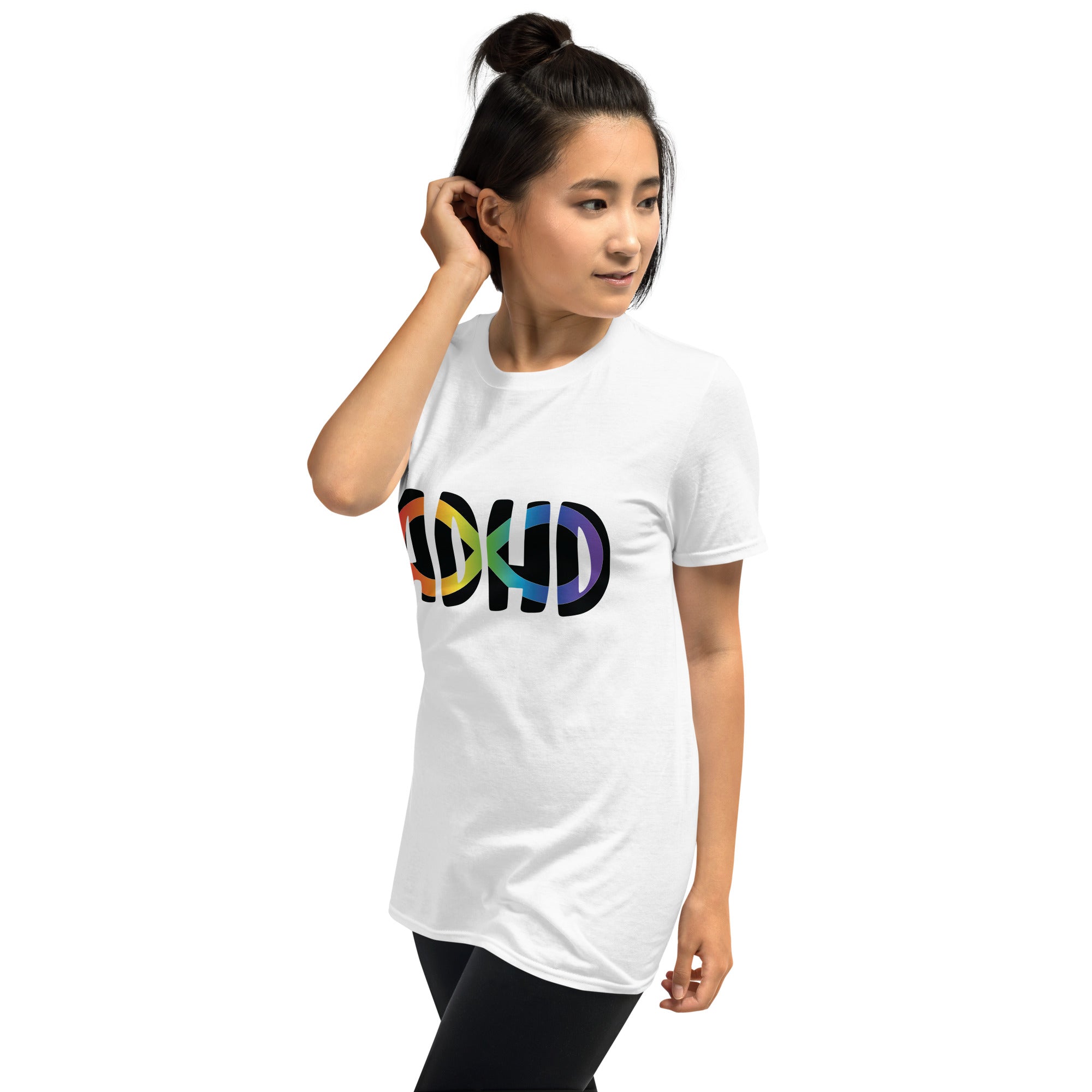 Short Sleeve Unisex T Shirt ADHD Infinity