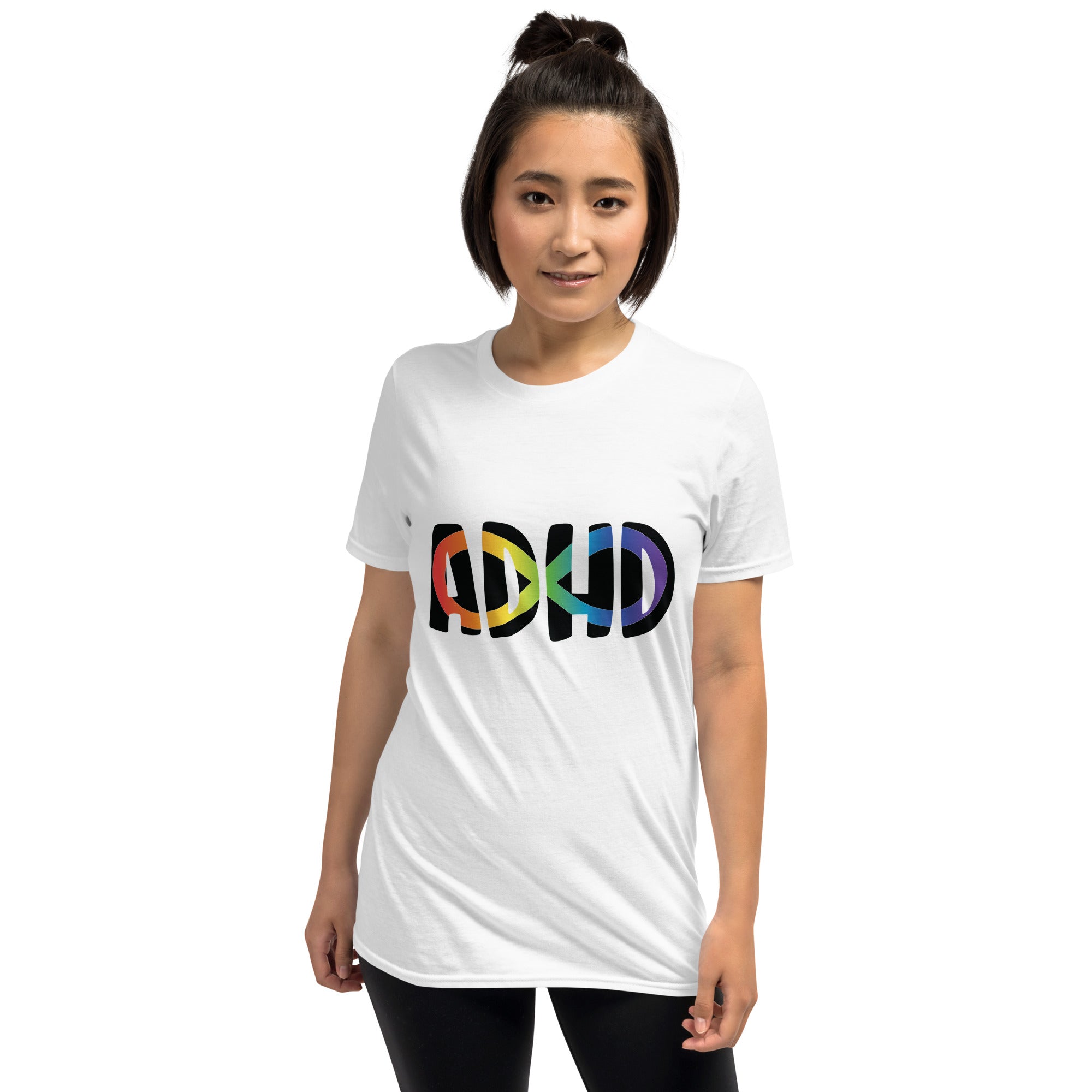 Short Sleeve Unisex T Shirt ADHD Infinity