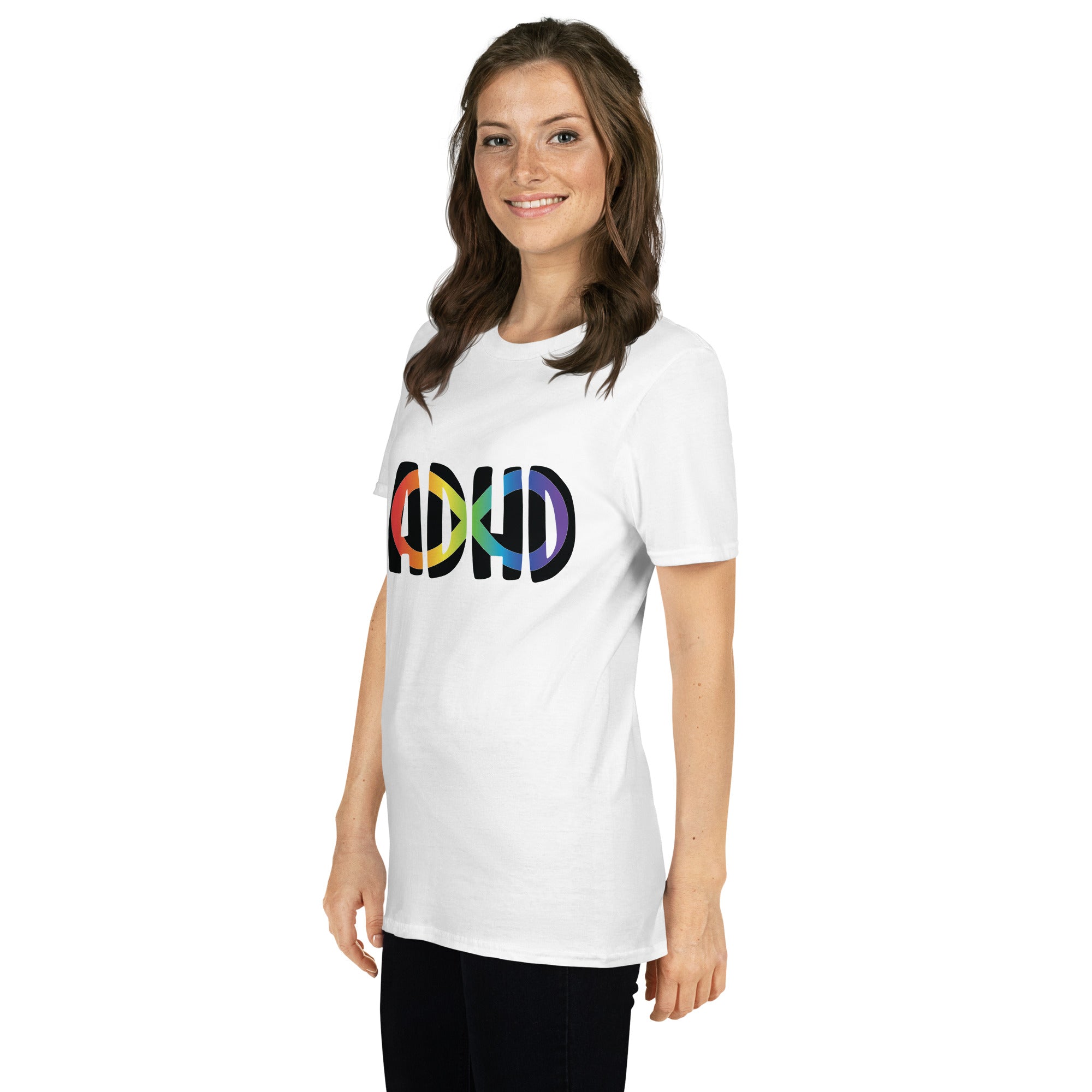 Short Sleeve Unisex T Shirt ADHD Infinity