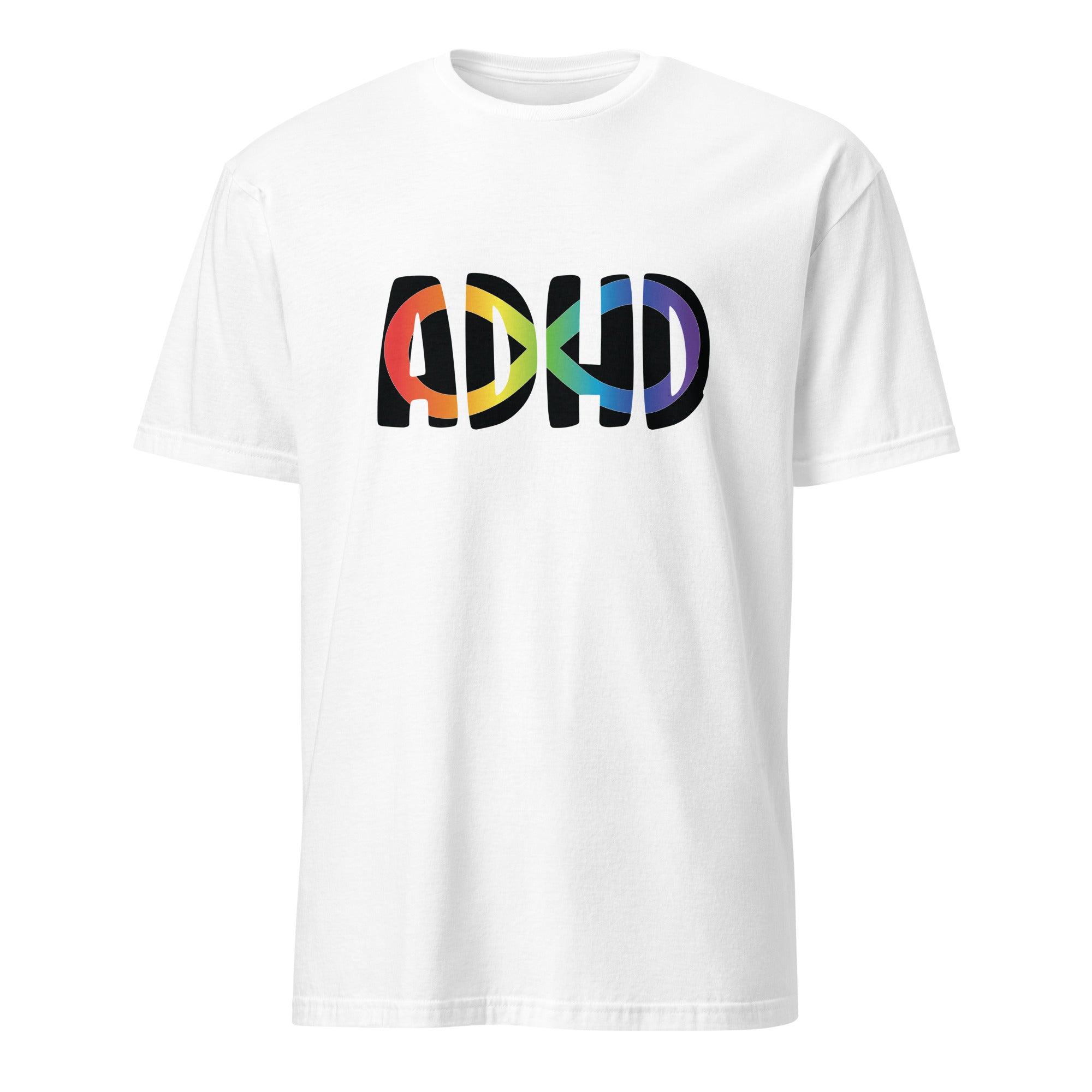 Short Sleeve Unisex T Shirt ADHD Infinity