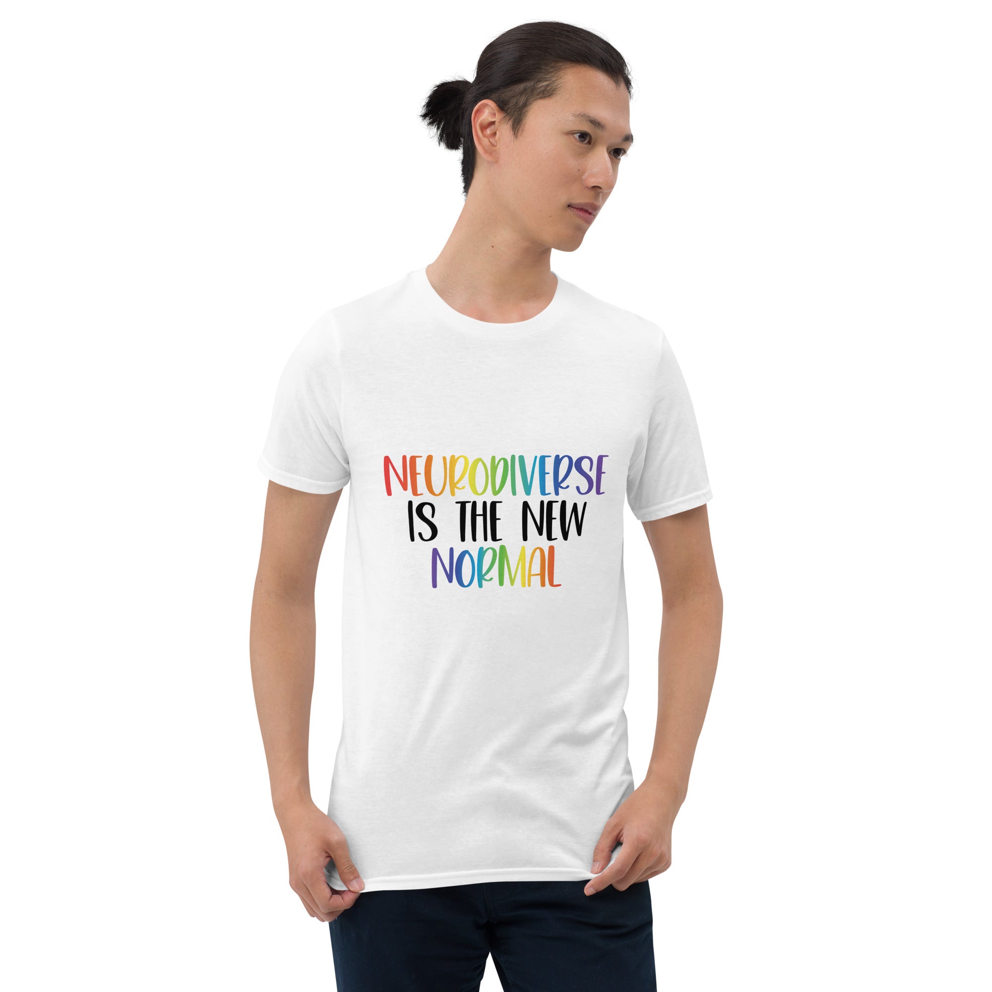 Short Sleeve Unisex T Shirt ADHD The New Normal