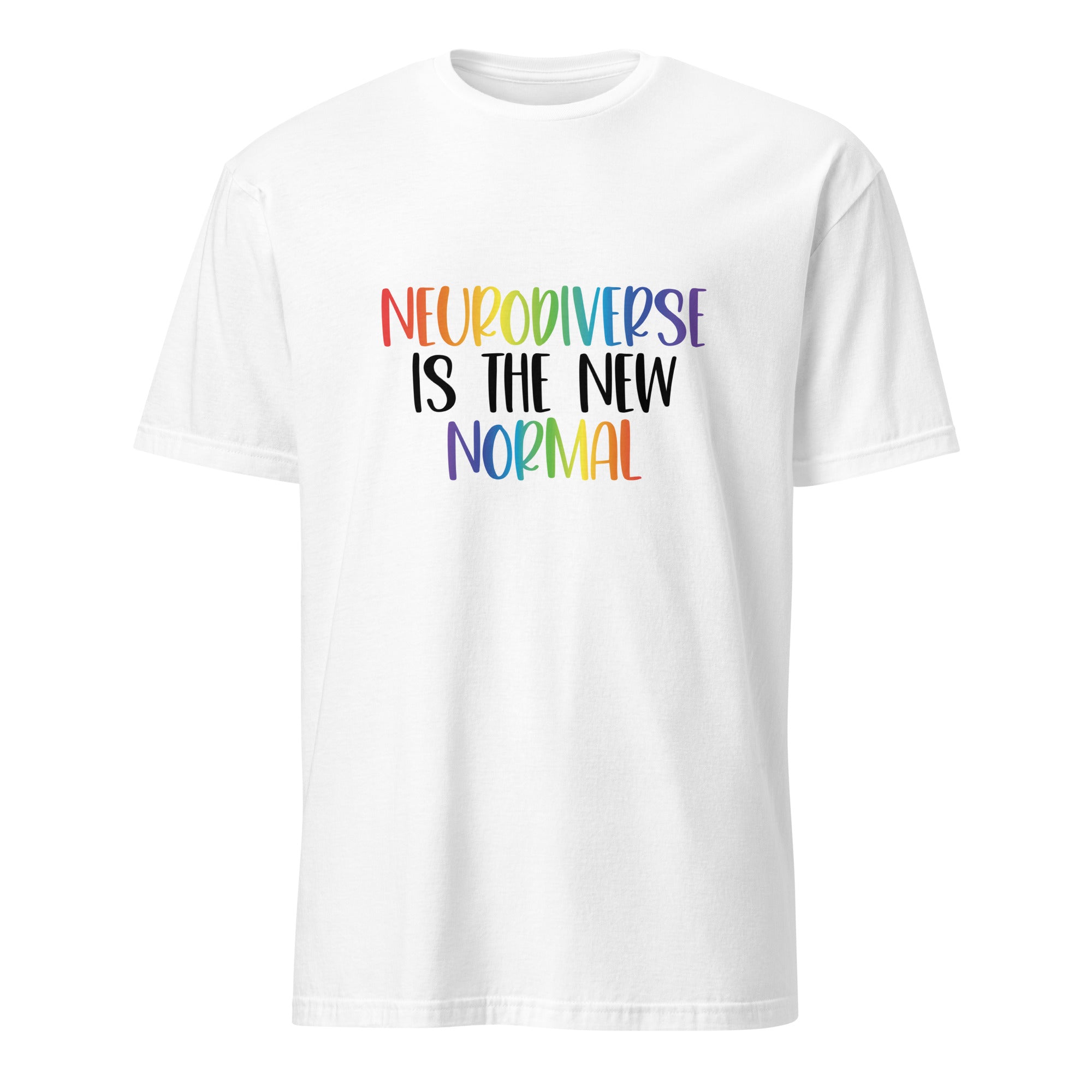 Short Sleeve Unisex T Shirt ADHD The New Normal