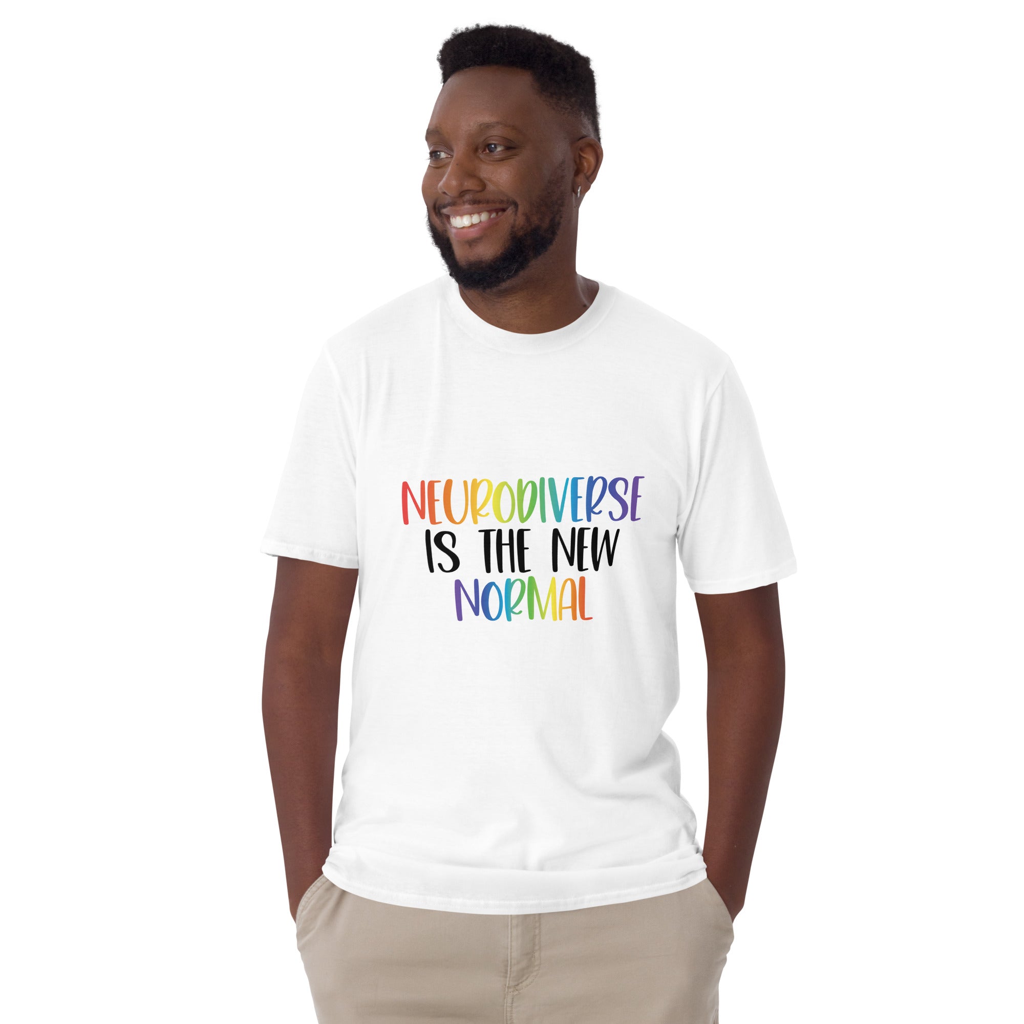 Short Sleeve Unisex T Shirt ADHD The New Normal