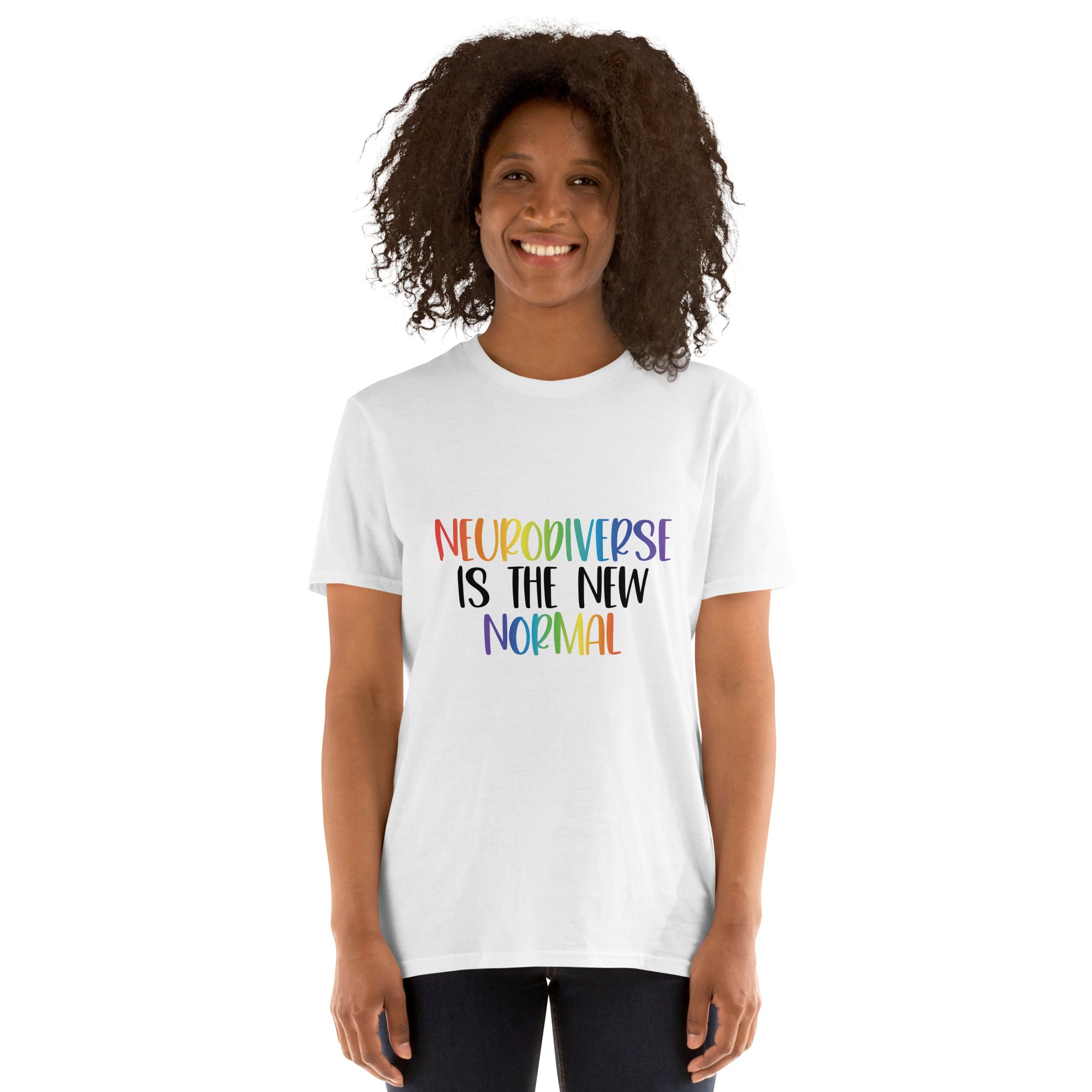 Short Sleeve Unisex T Shirt ADHD The New Normal