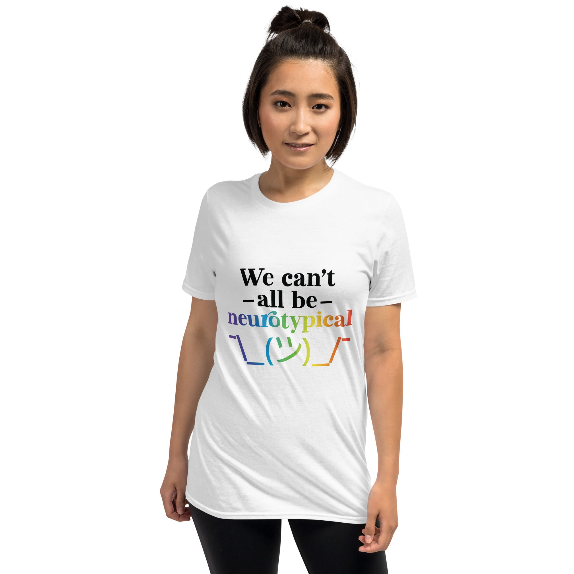 Short Sleeve Unisex T Shirt ADHD We Cant All Be Neurotypical