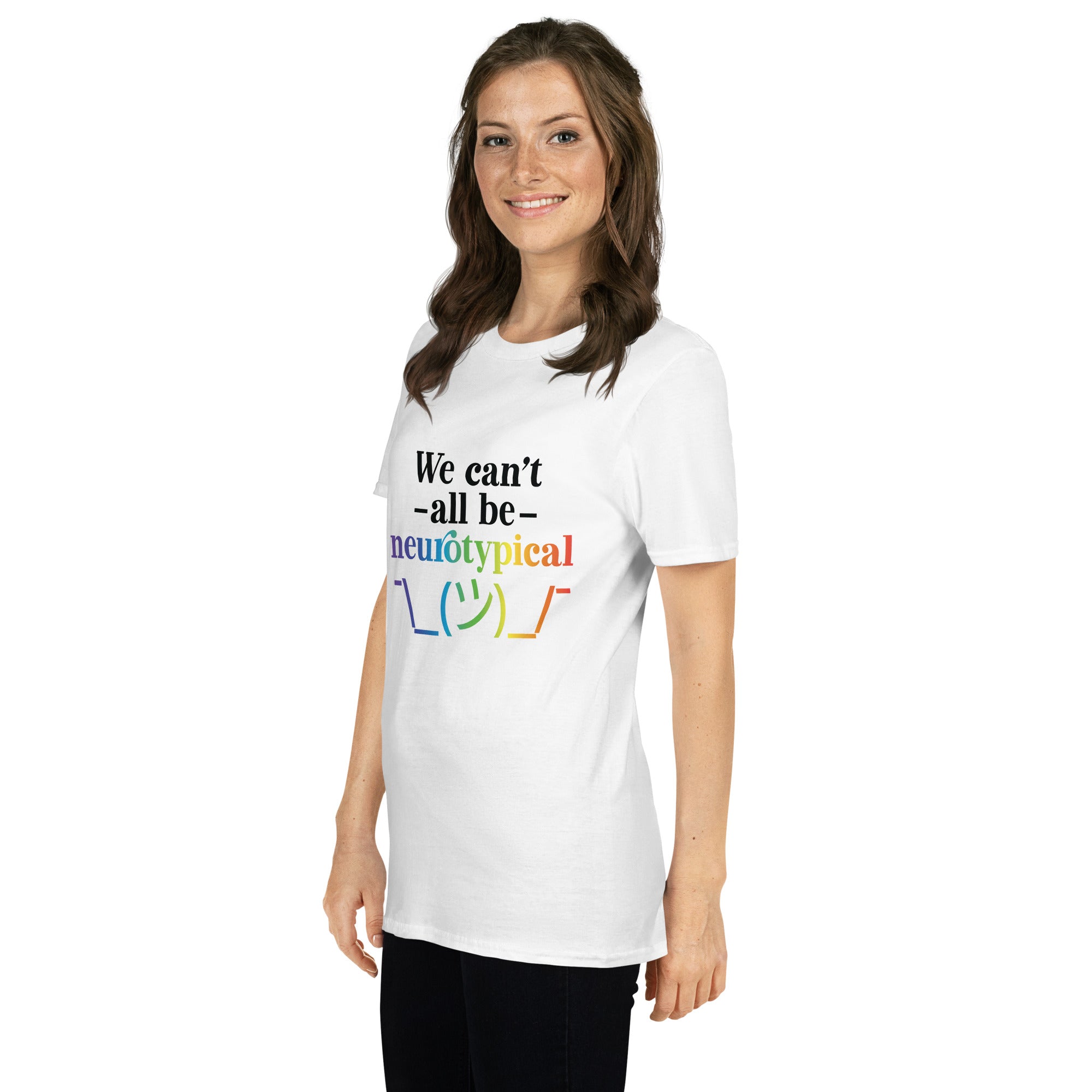 Short Sleeve Unisex T Shirt ADHD We Cant All Be Neurotypical