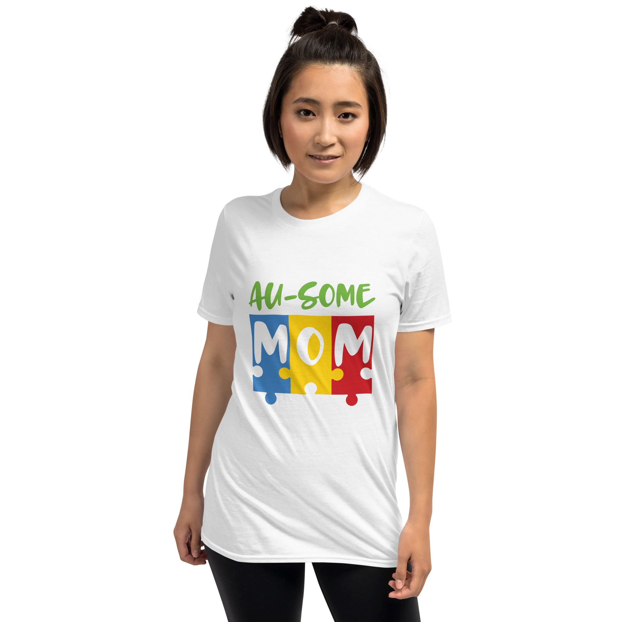 Short Sleeve Unisex T Shirt Ausome Mom
