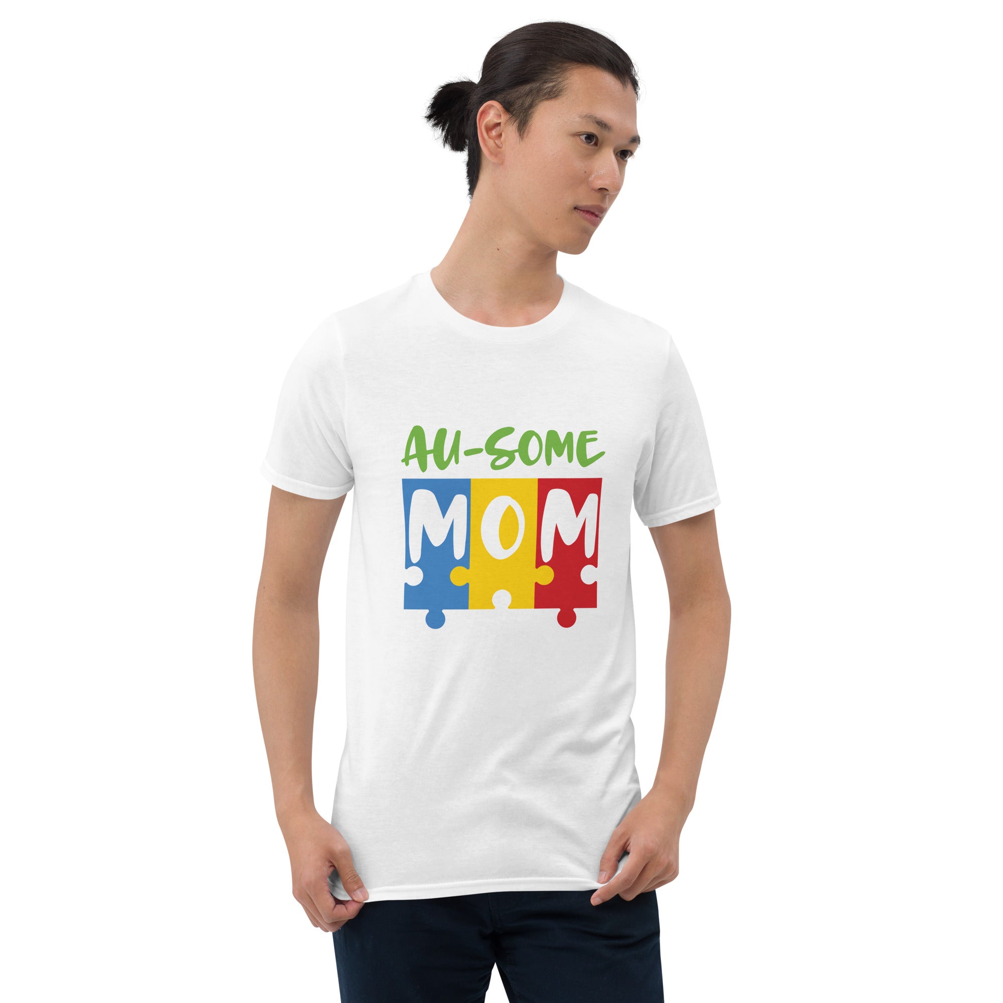 Short Sleeve Unisex T Shirt Ausome Mom
