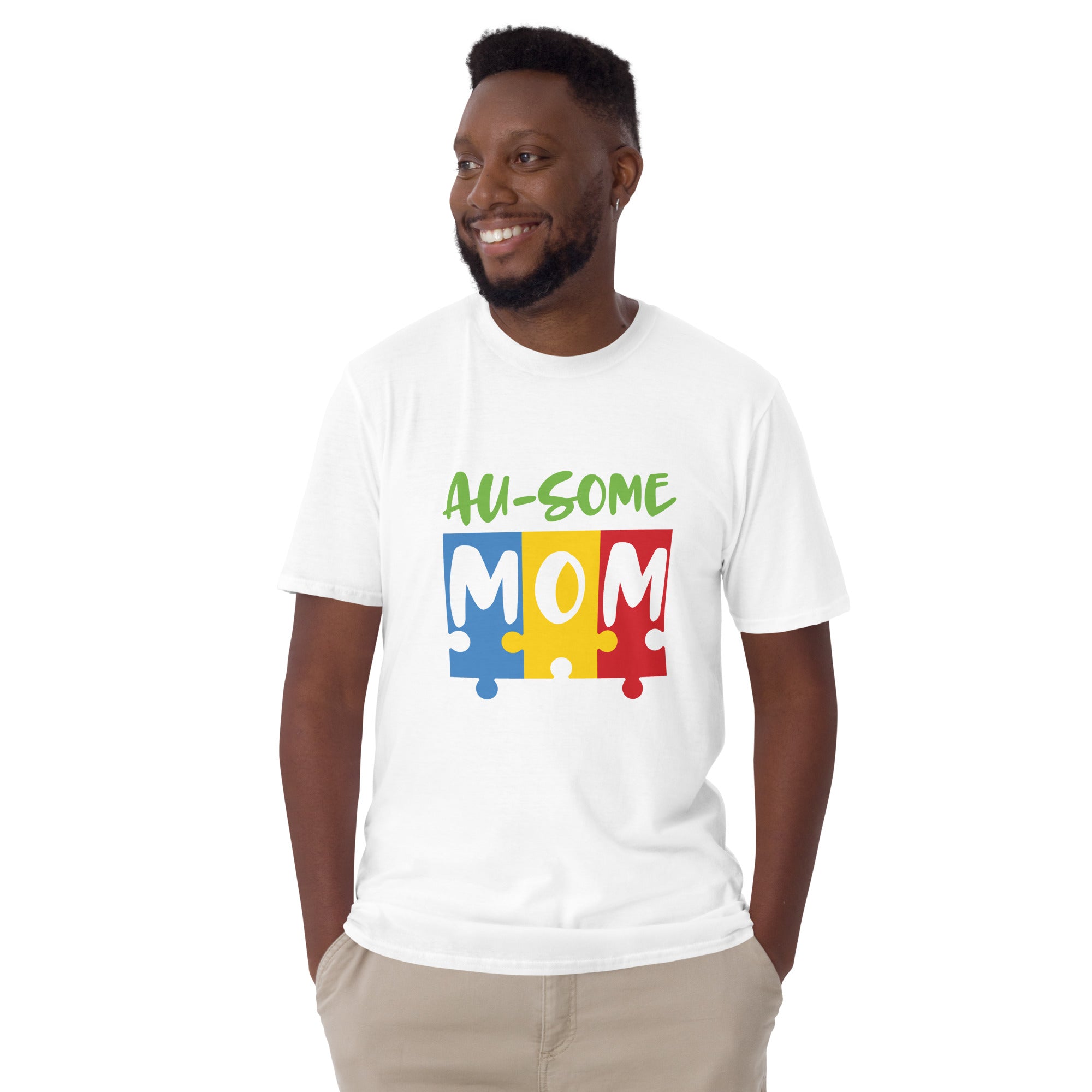 Short Sleeve Unisex T Shirt Ausome Mom