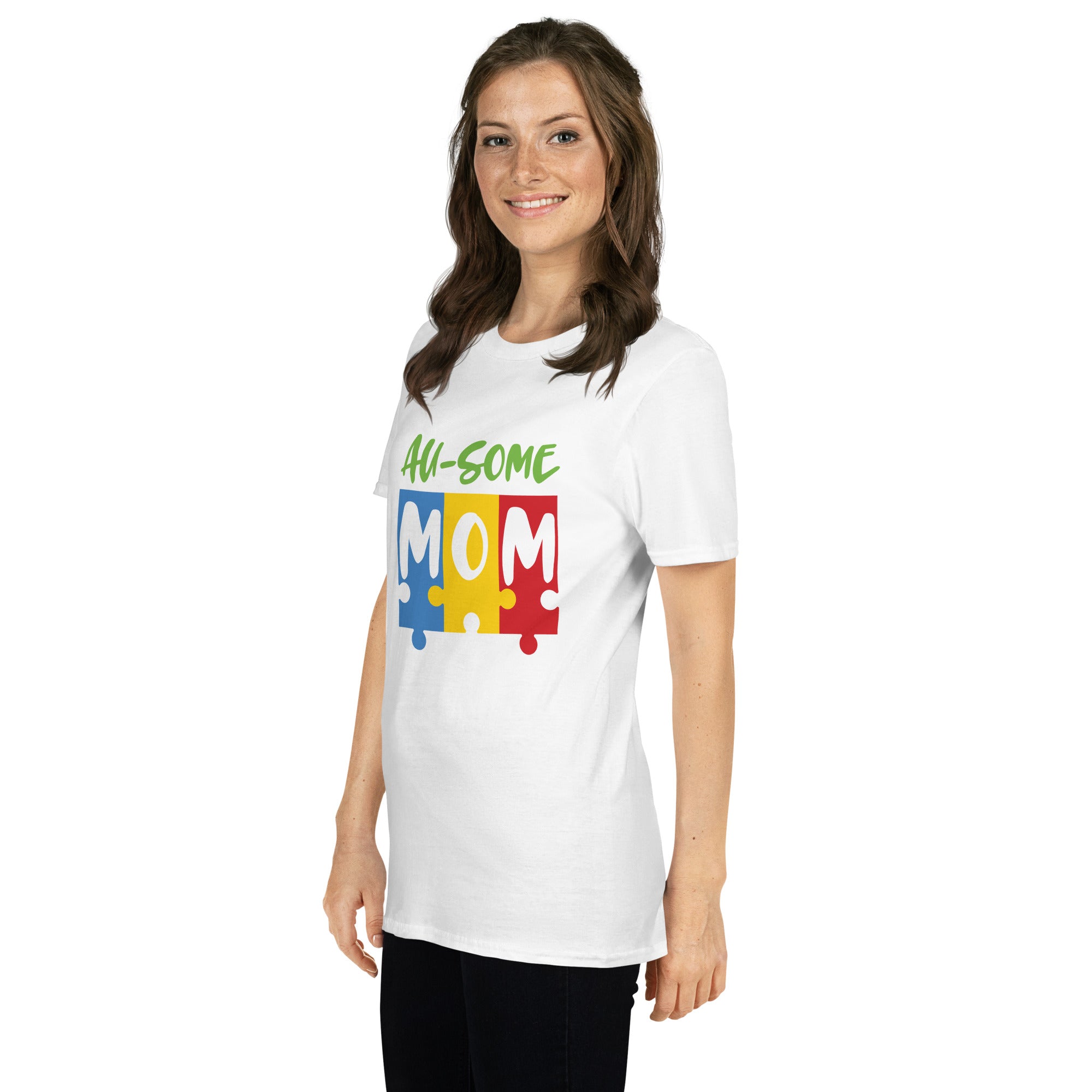 Short Sleeve Unisex T Shirt Ausome Mom