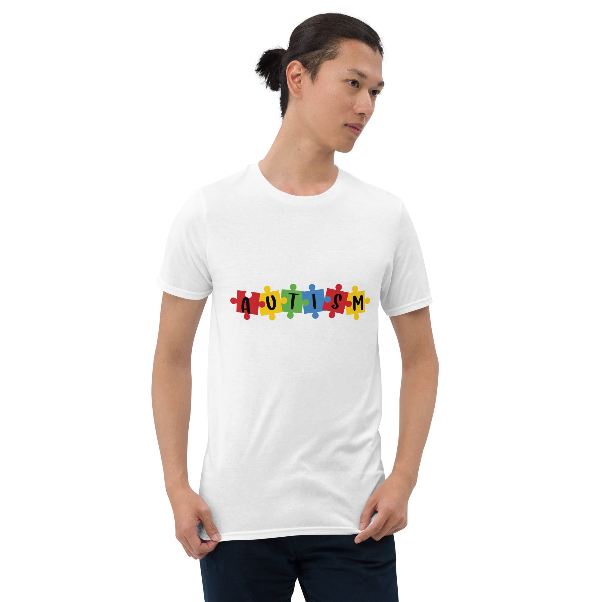 Short Sleeve Unisex T Shirt Autism