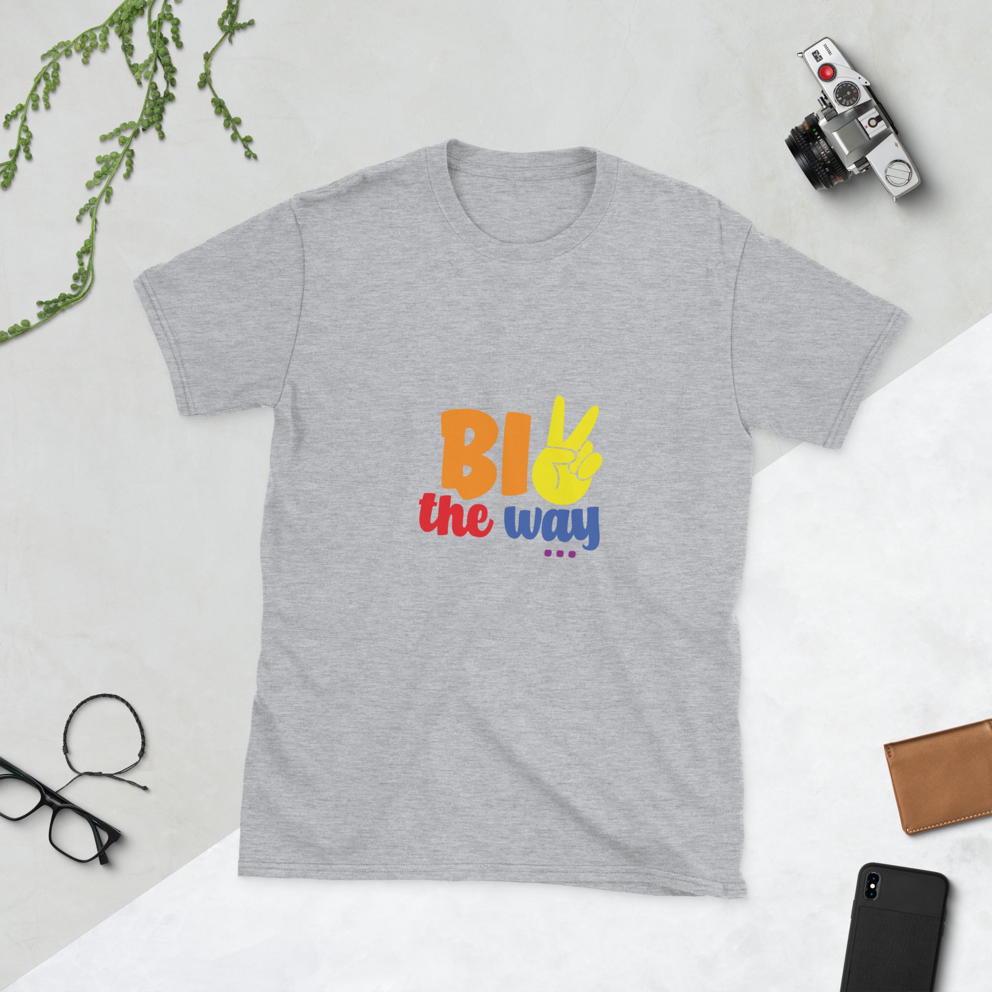 Short Sleeve Unisex T Shirt Bi The Way
