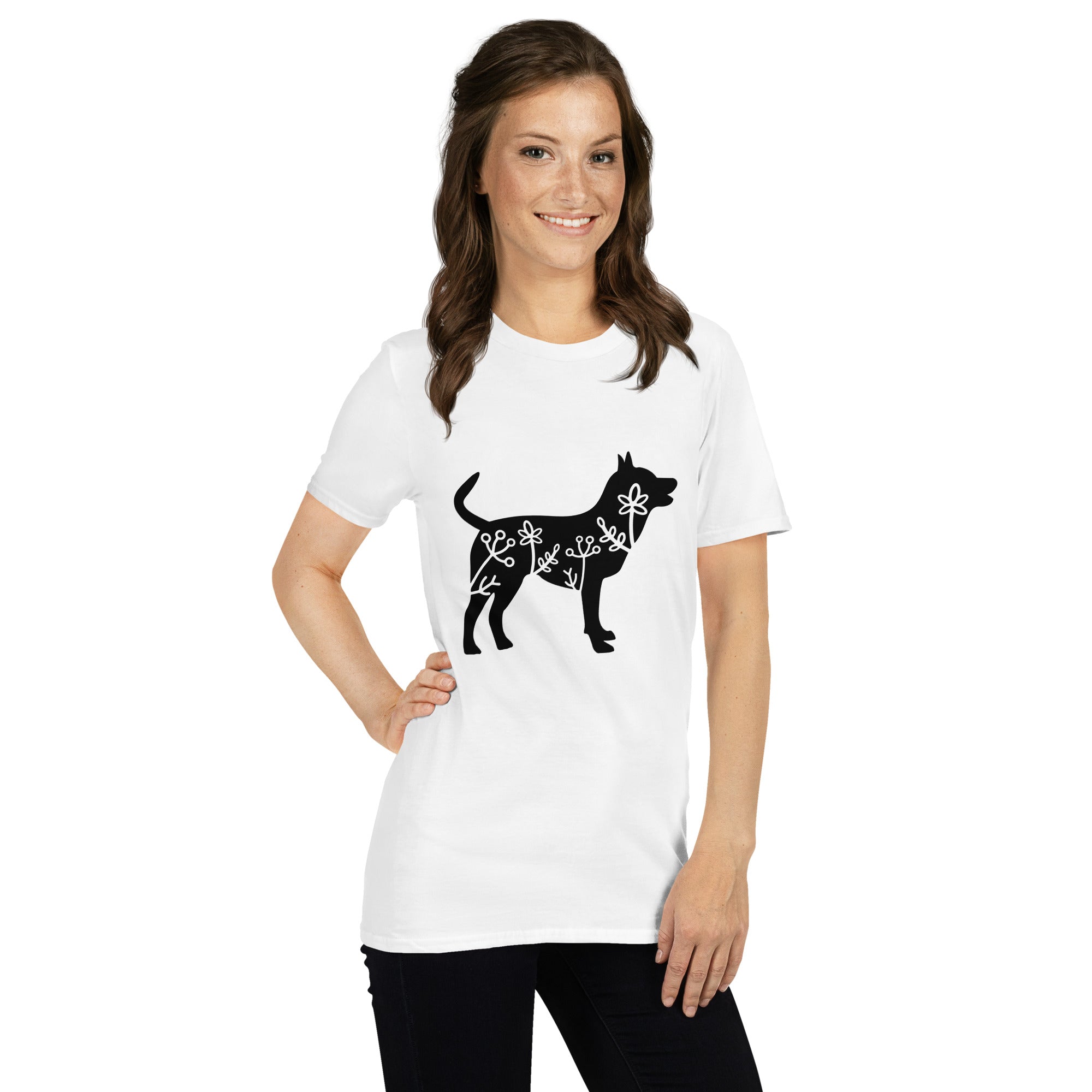 Short Sleeve Unisex T Shirt Dog