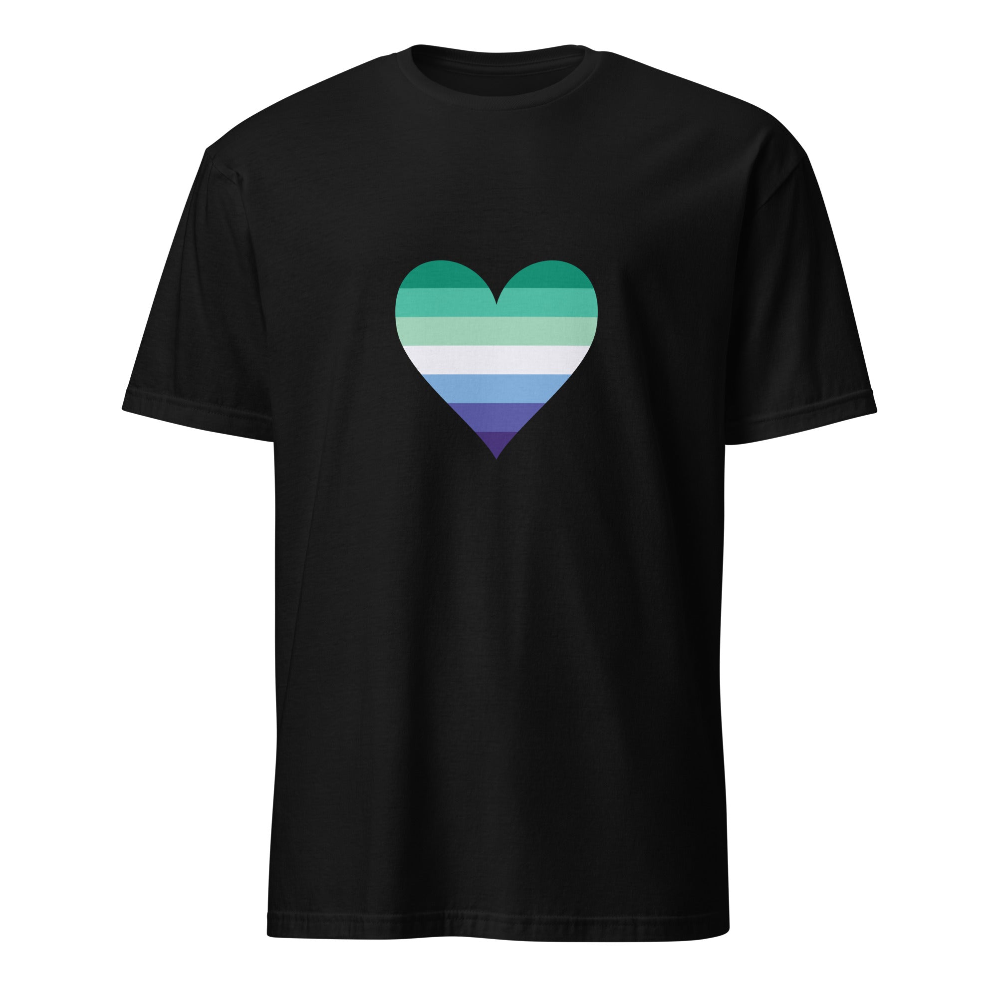 Short Sleeve Unisex T Shirt Gaymen Heart