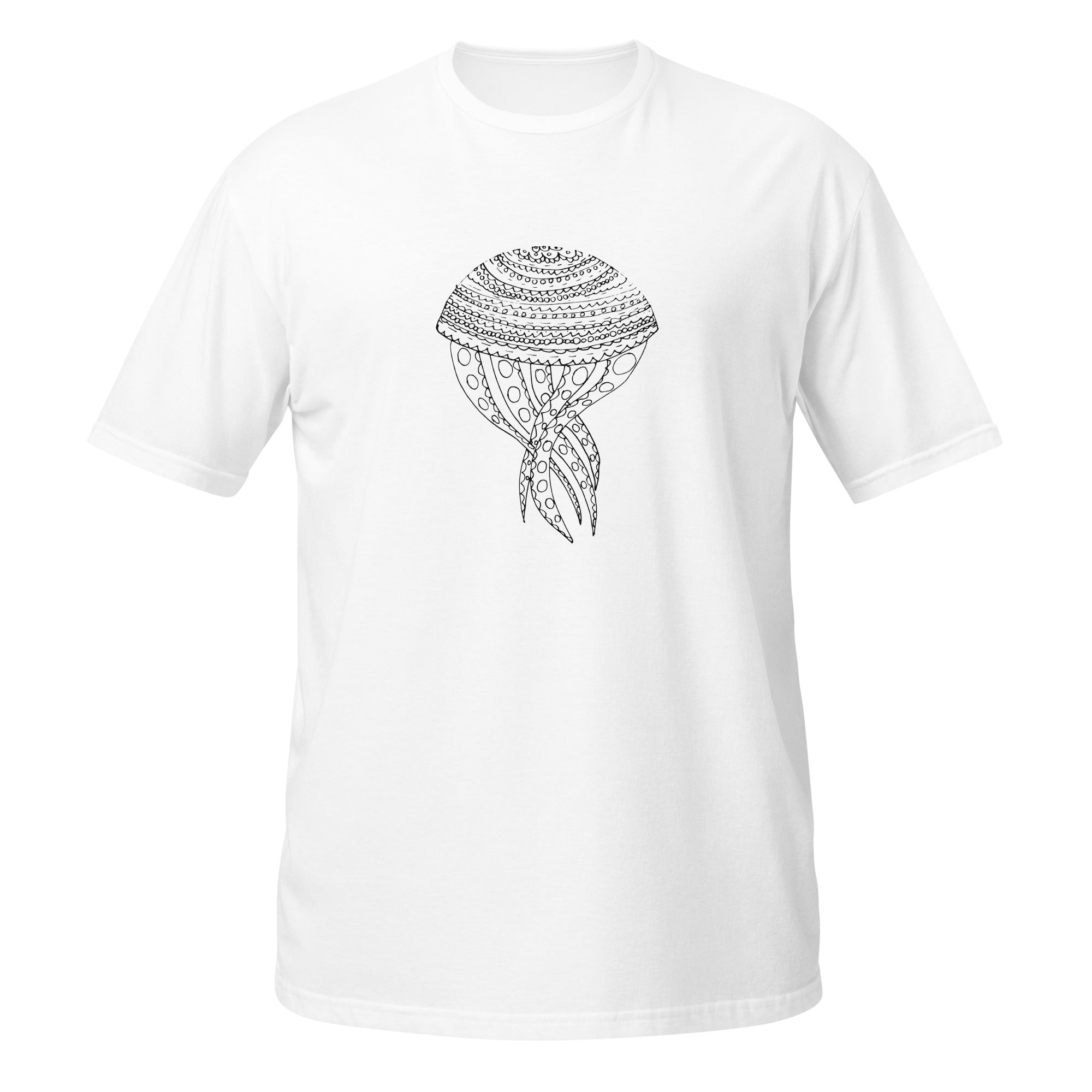Short Sleeve Unisex T Shirt Jellyfish
