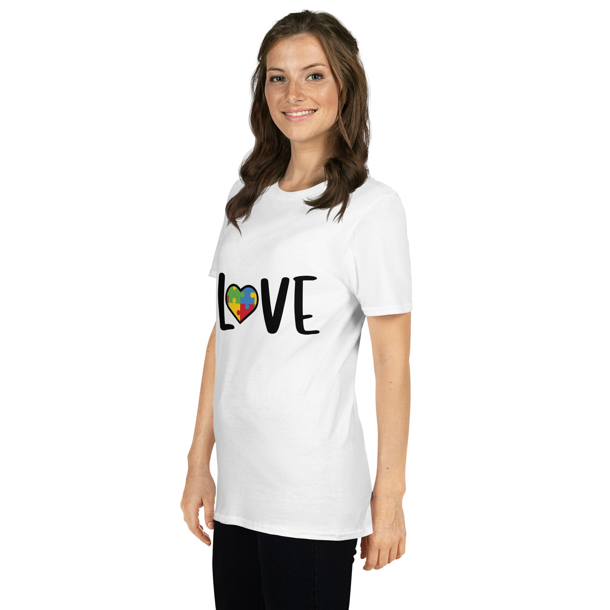Short Sleeve Unisex T Shirt Love