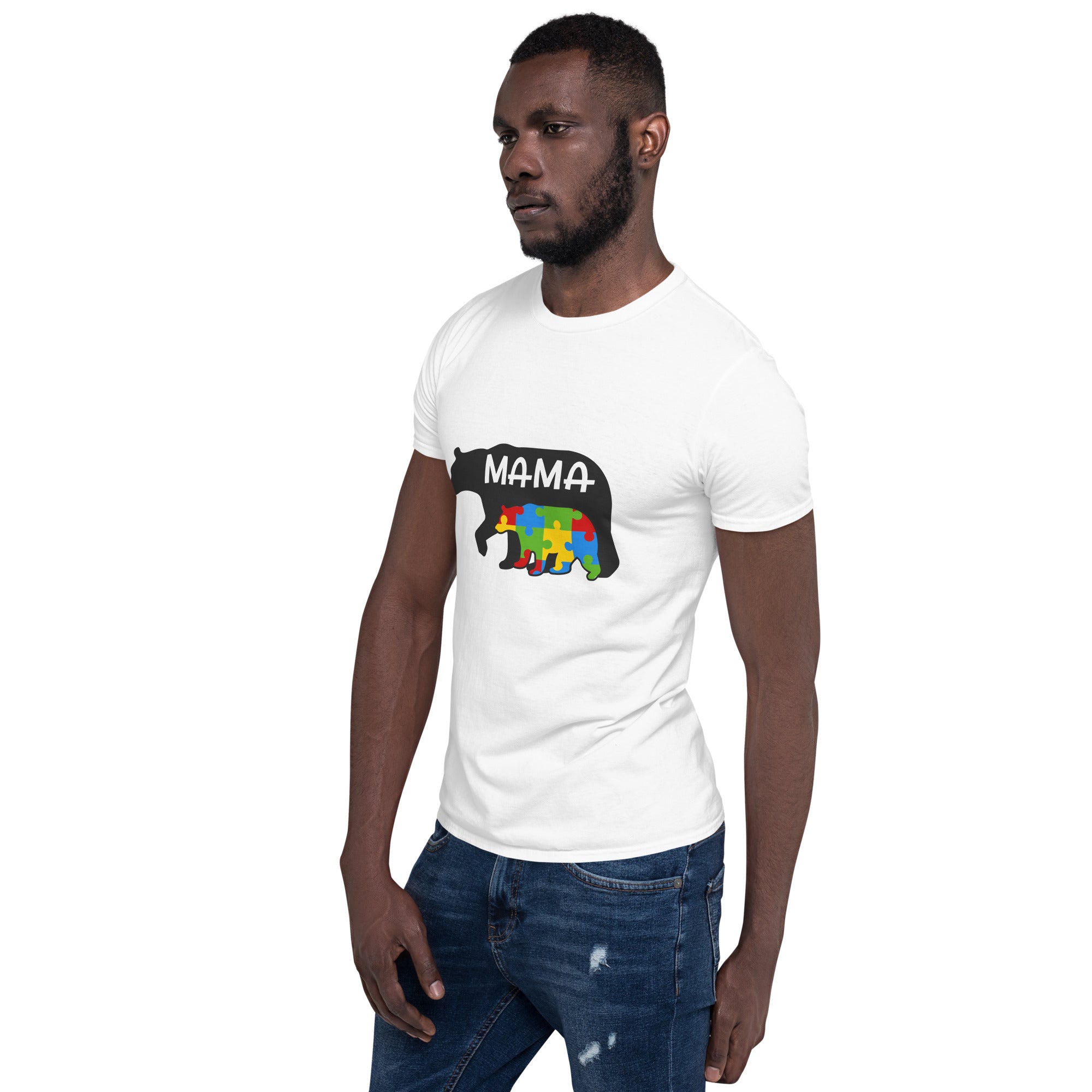 Short Sleeve Unisex T Shirt Mama Bear