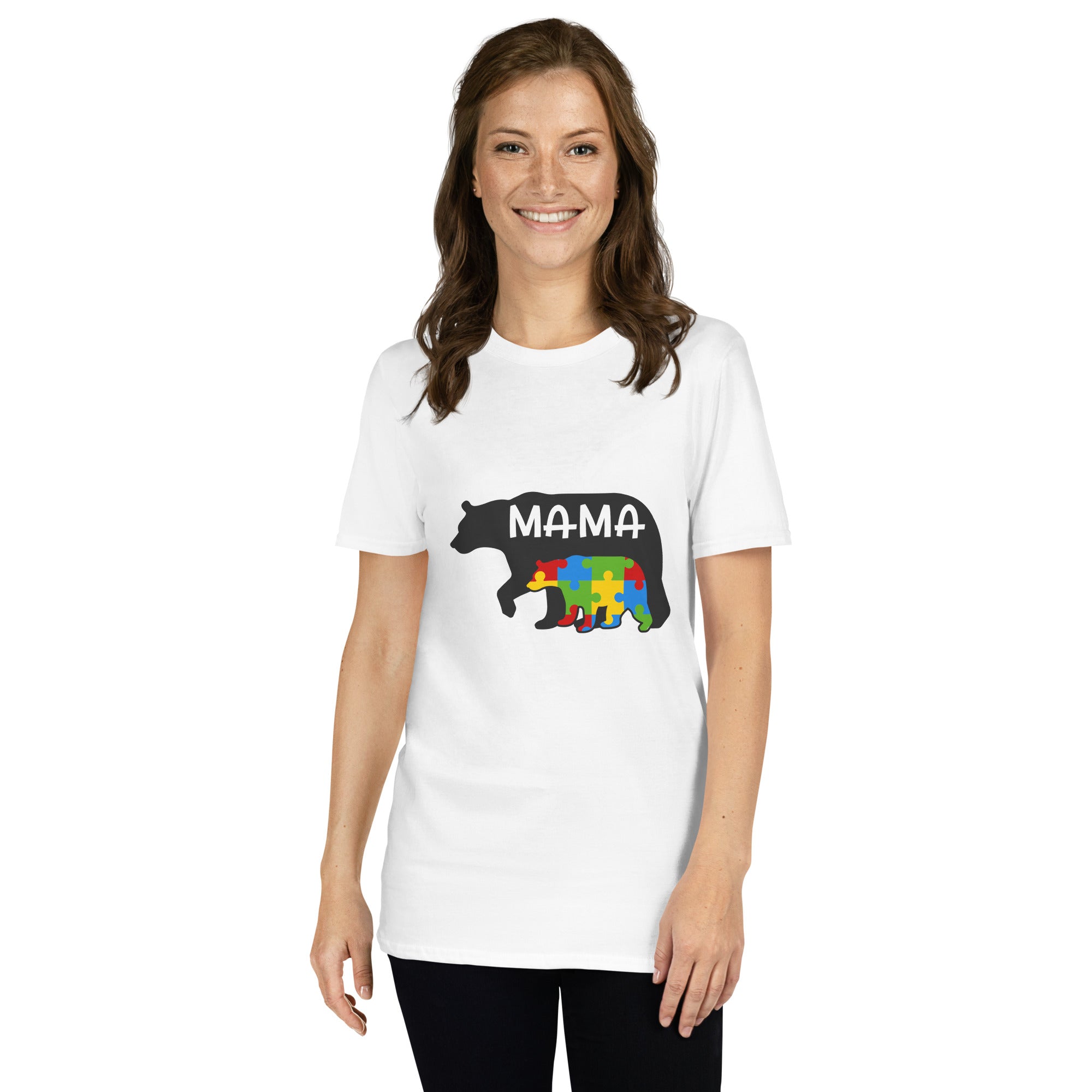 Short Sleeve Unisex T Shirt Mama Bear
