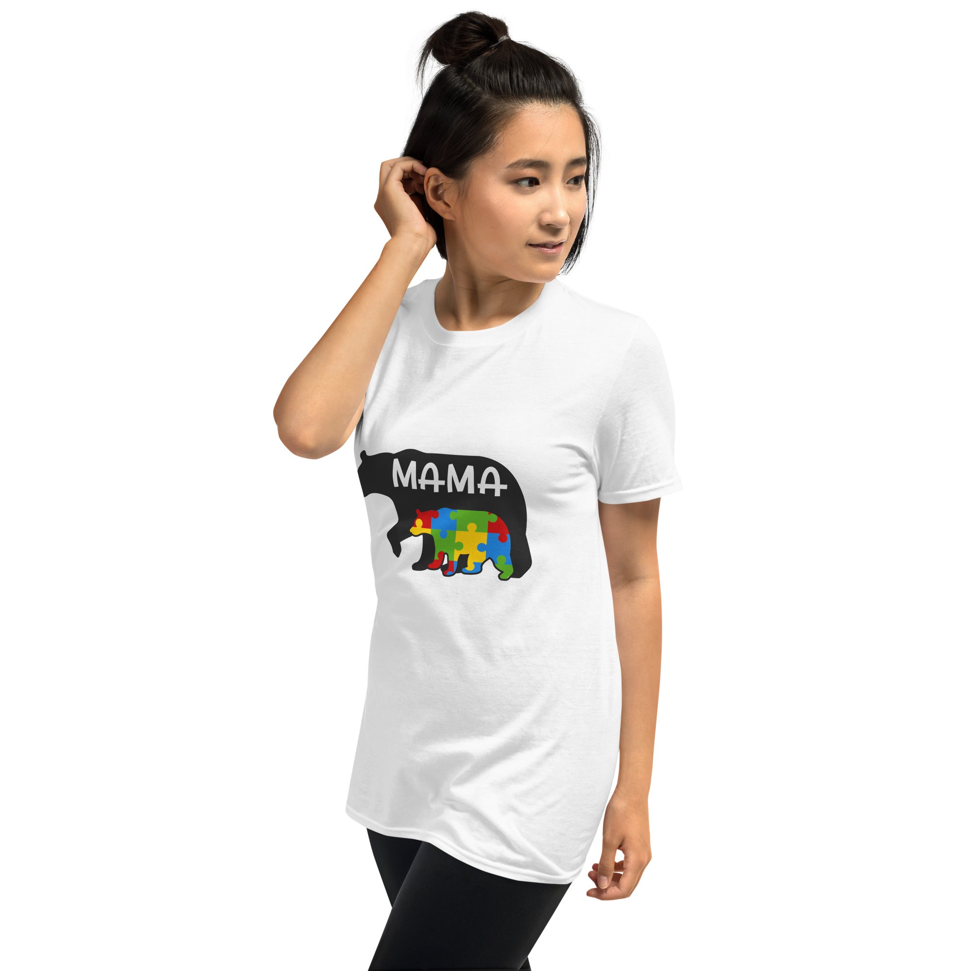 Short Sleeve Unisex T Shirt Mama Bear