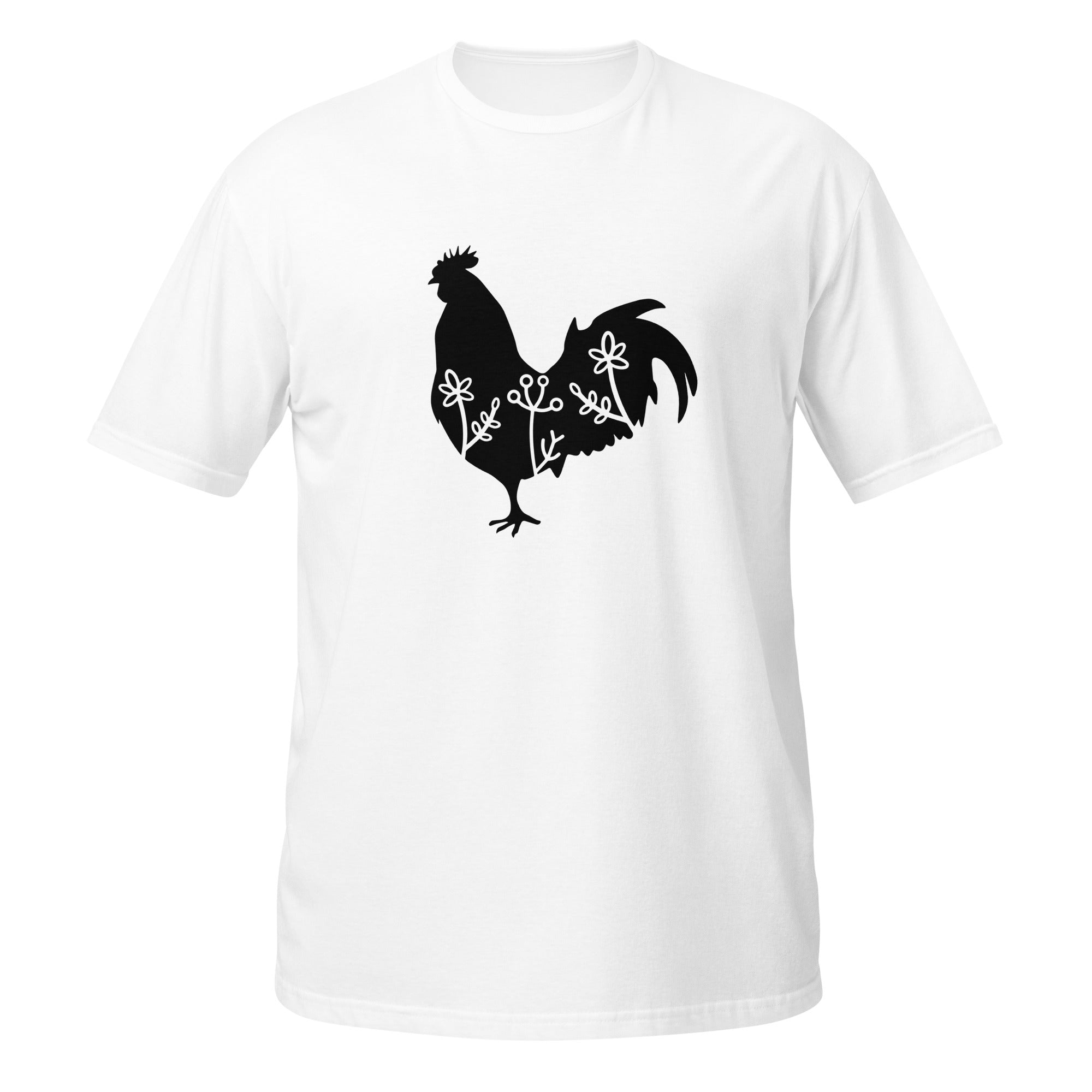 Short Sleeve Unisex T Shirt Rooster