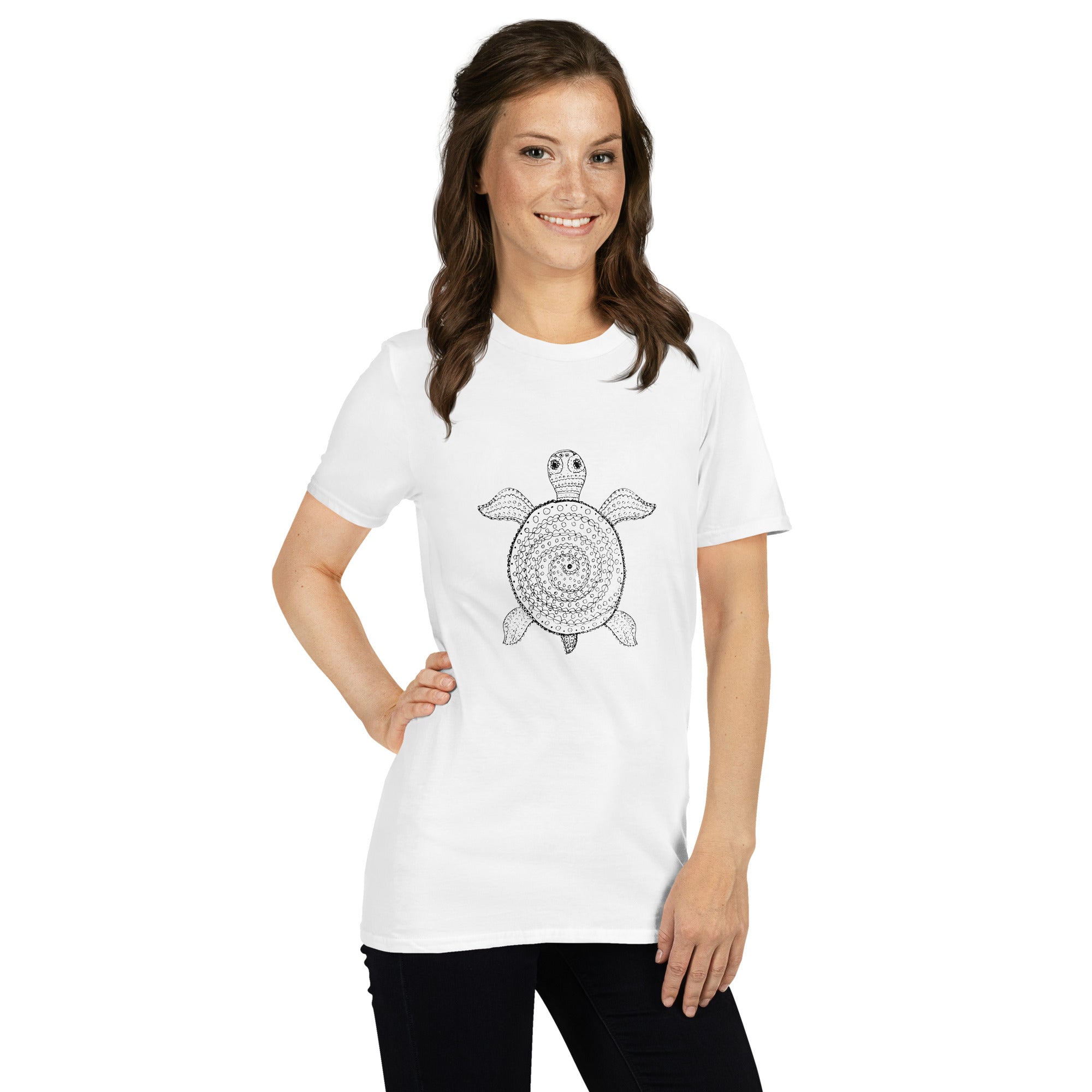 Short Sleeve Unisex T Shirt Turtle