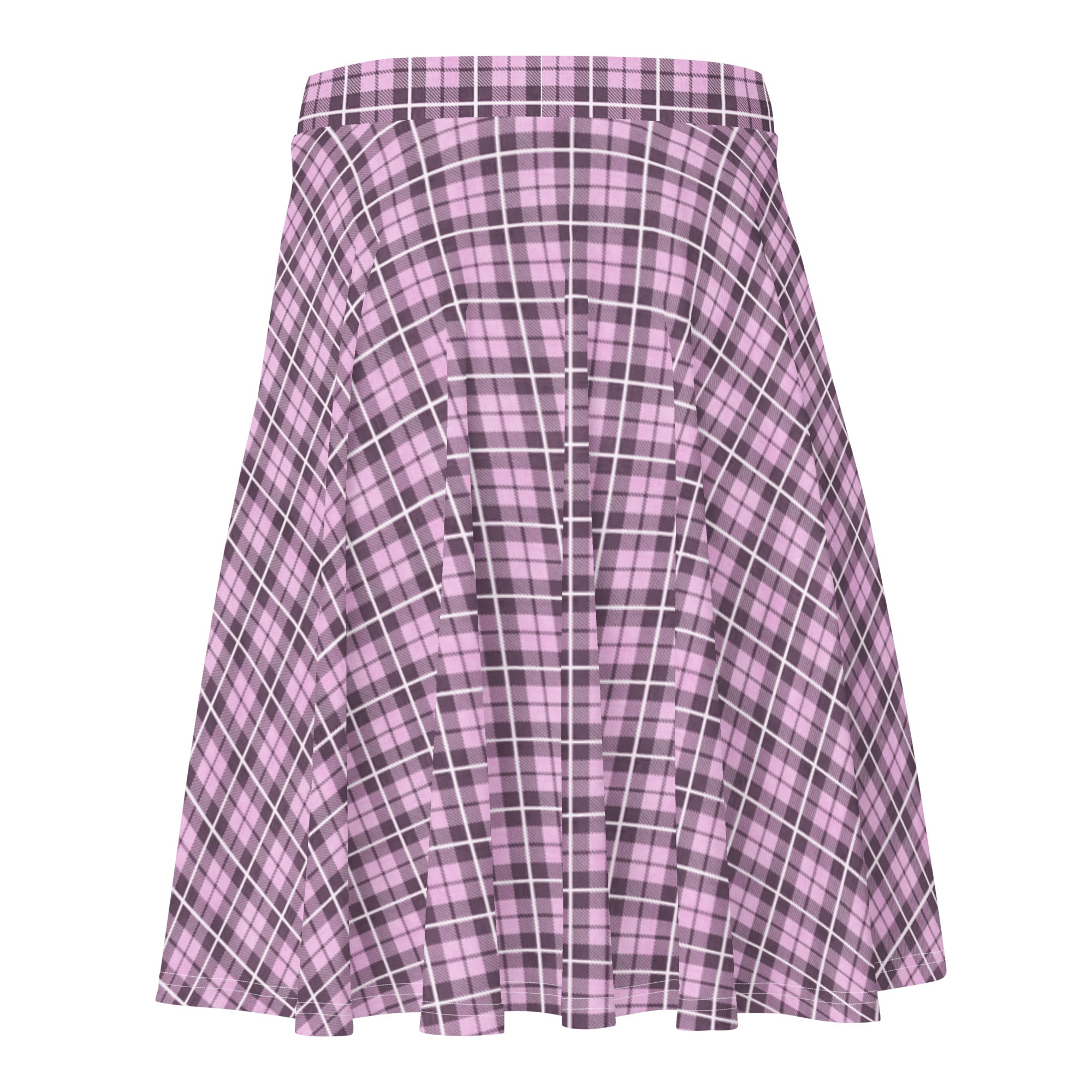 Skater Skirt Tartan Pink