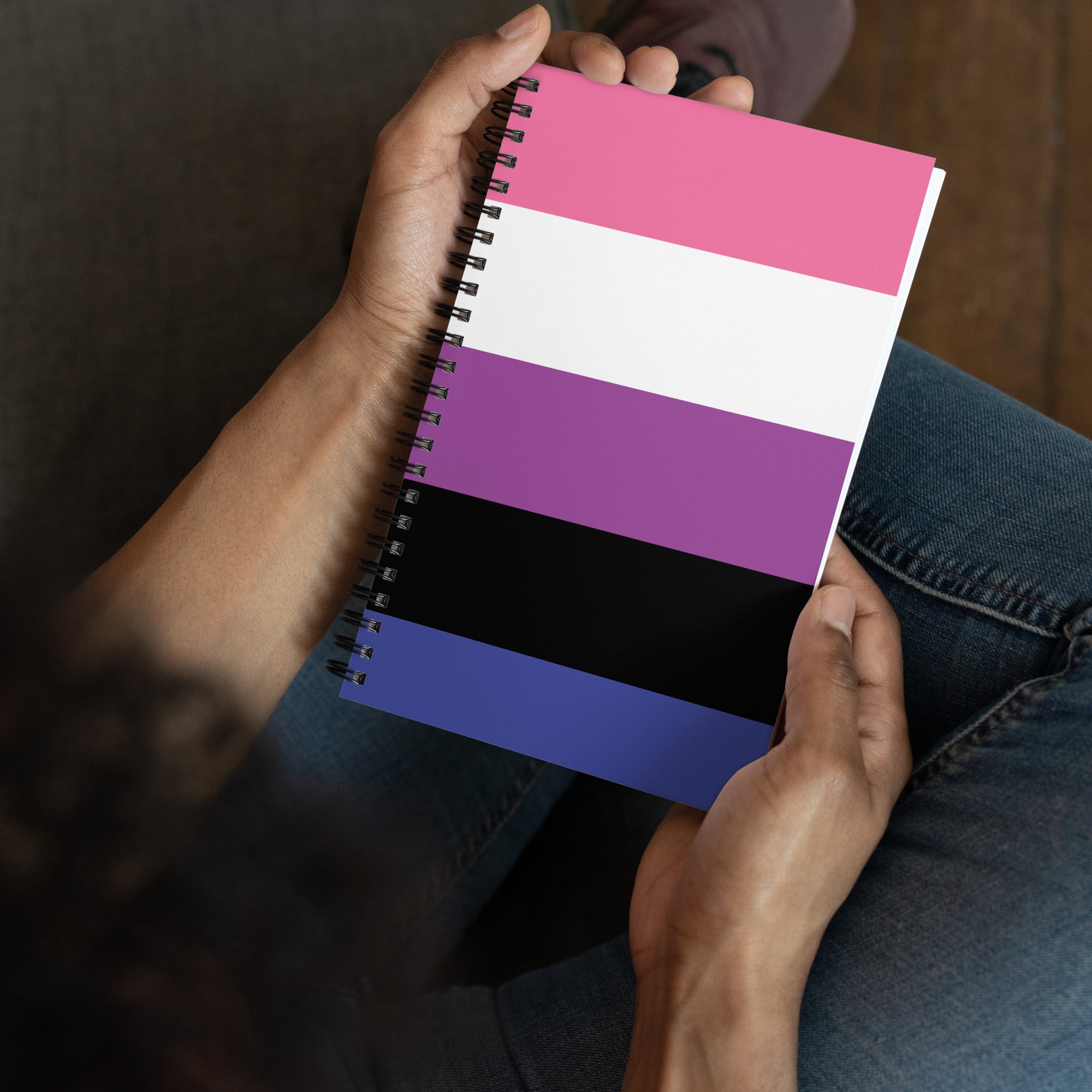Spiral notebook Genderfluid
