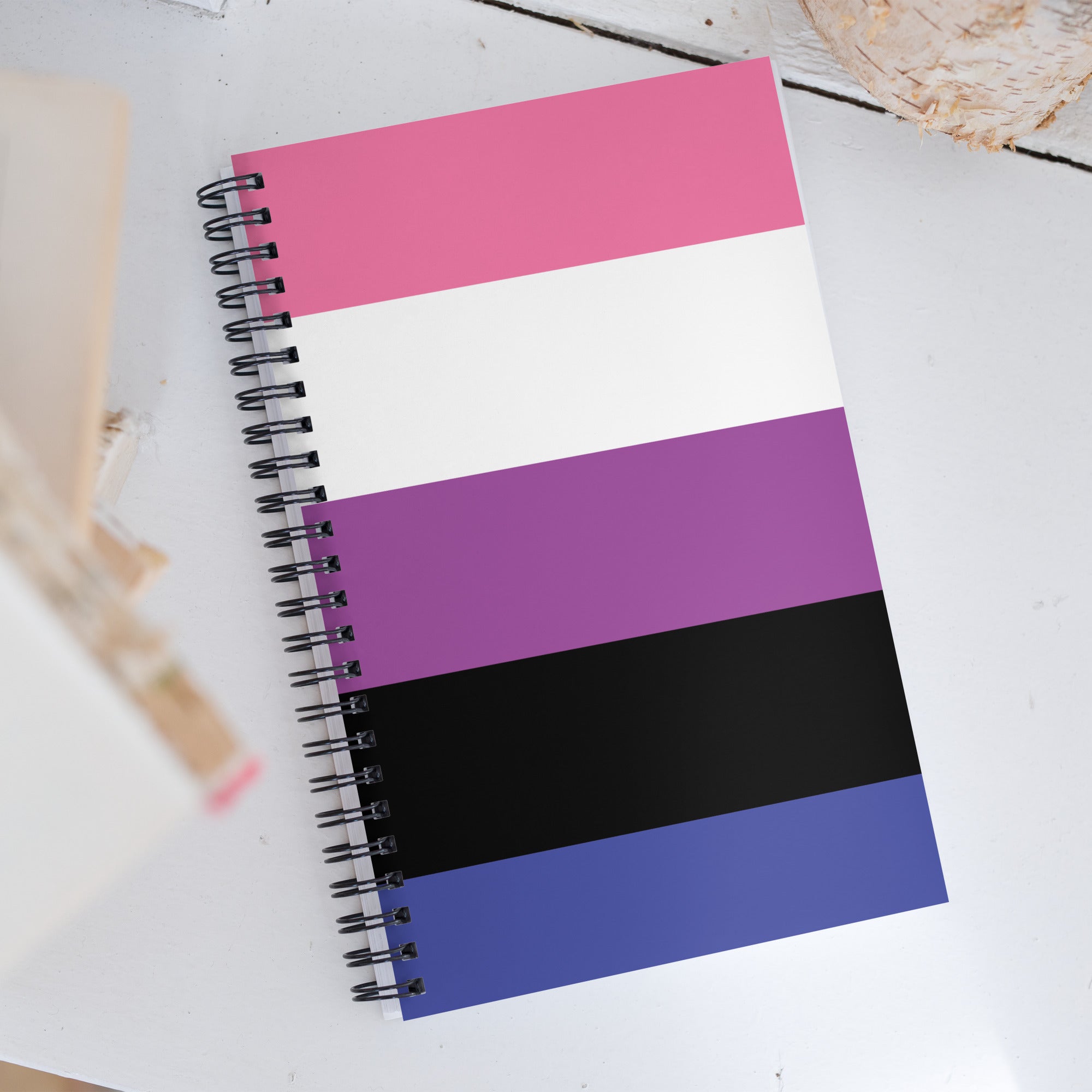 Spiral notebook Genderfluid