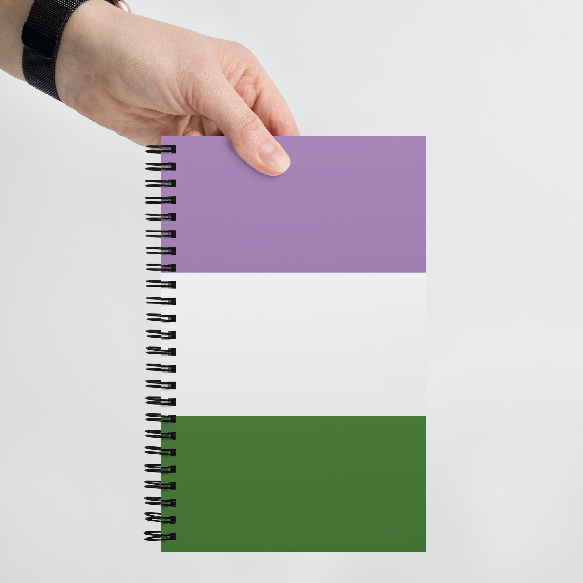 Spiral notebook Genderqueer